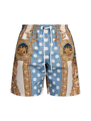 VERSACE - Bermuda With Baroque Print