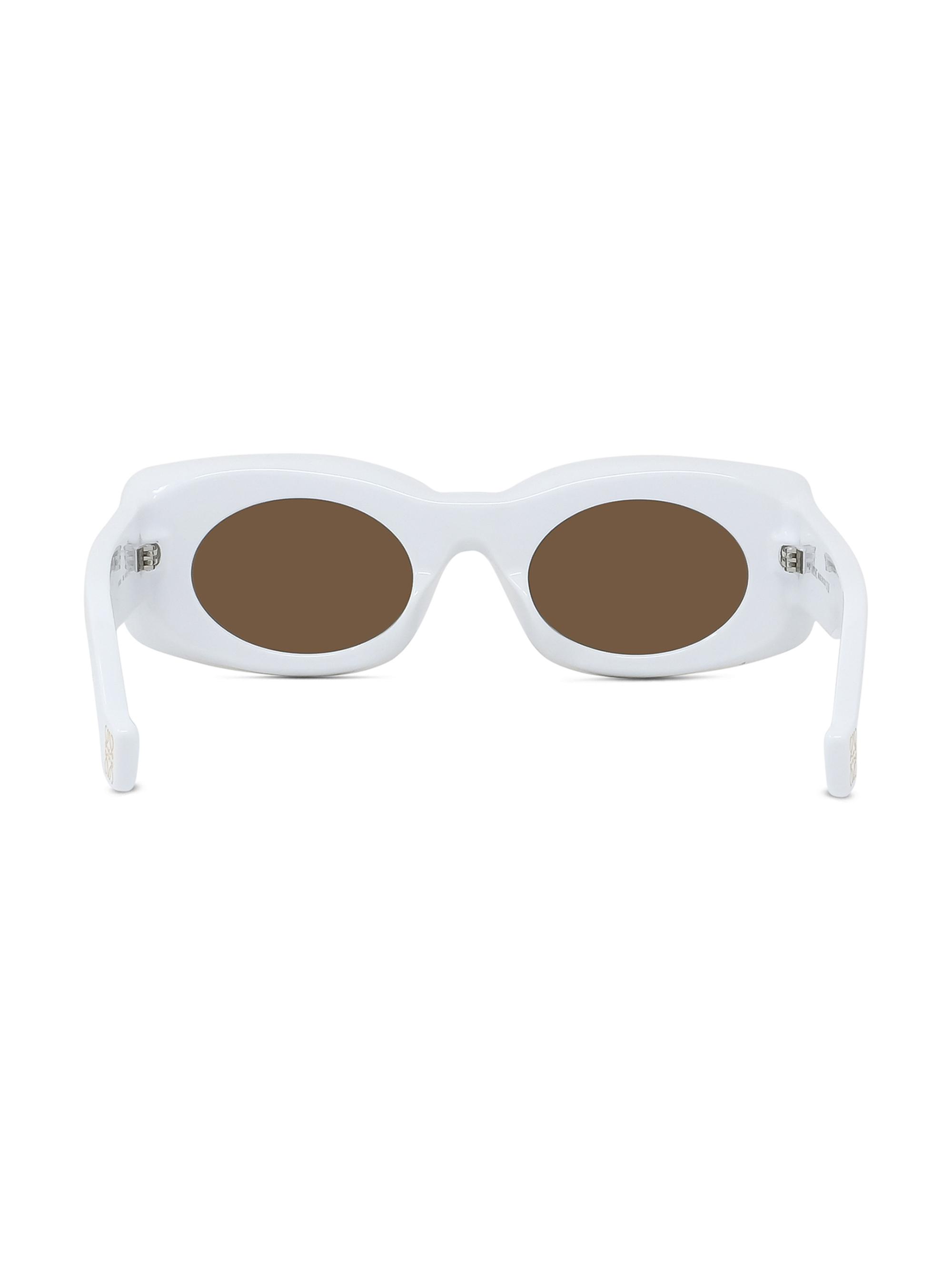 Loewe x Paula Ibiza | Rectangle Sunglasses Yellow & White 49mm Made in Italy LOEWE LOEWE x Paula main image 2