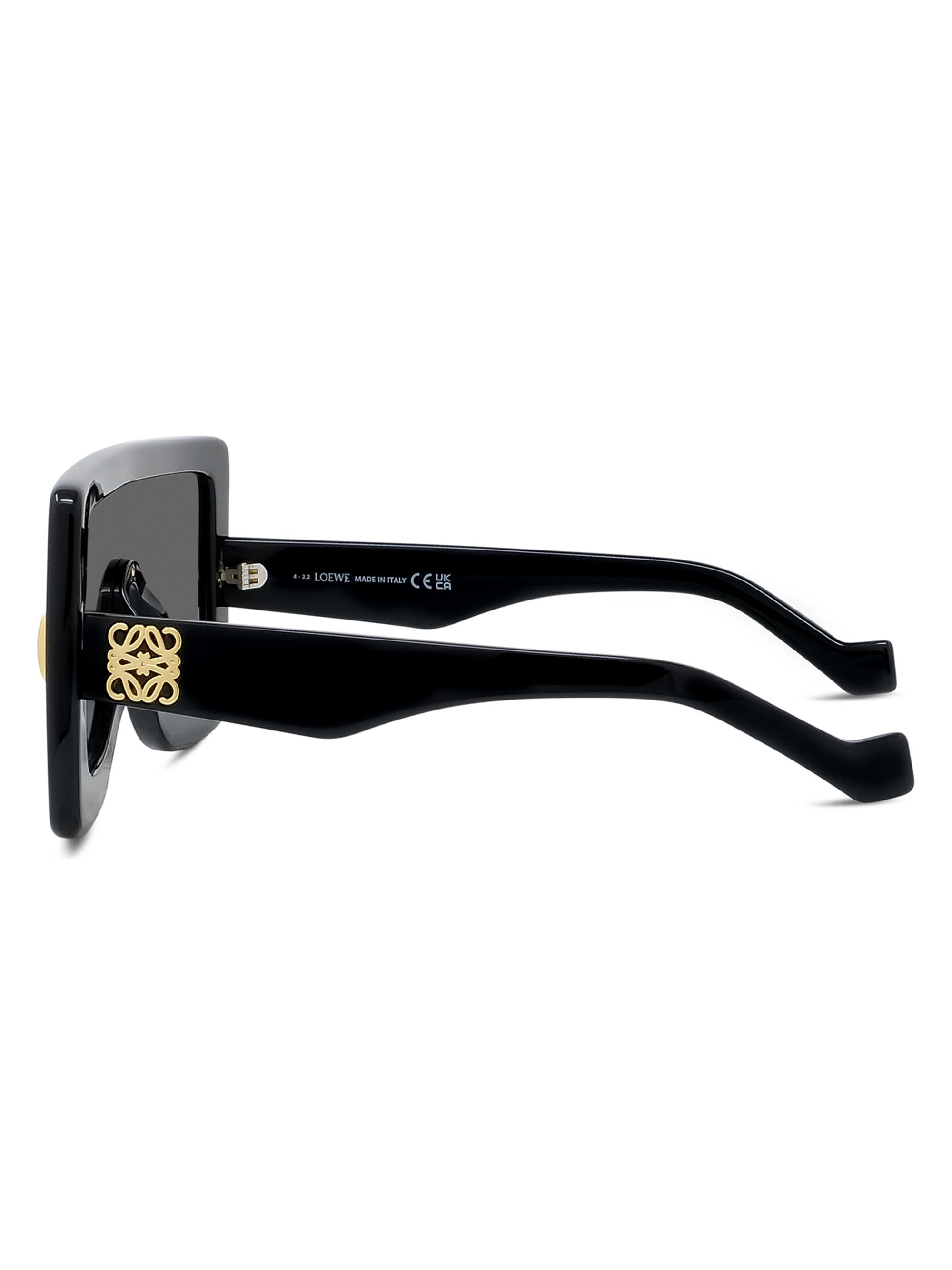 LOEWE

Chunky Anagram 140MM Mask Sunglasses 0400018923349_SHINYBLACKSMOKE?  main image 3