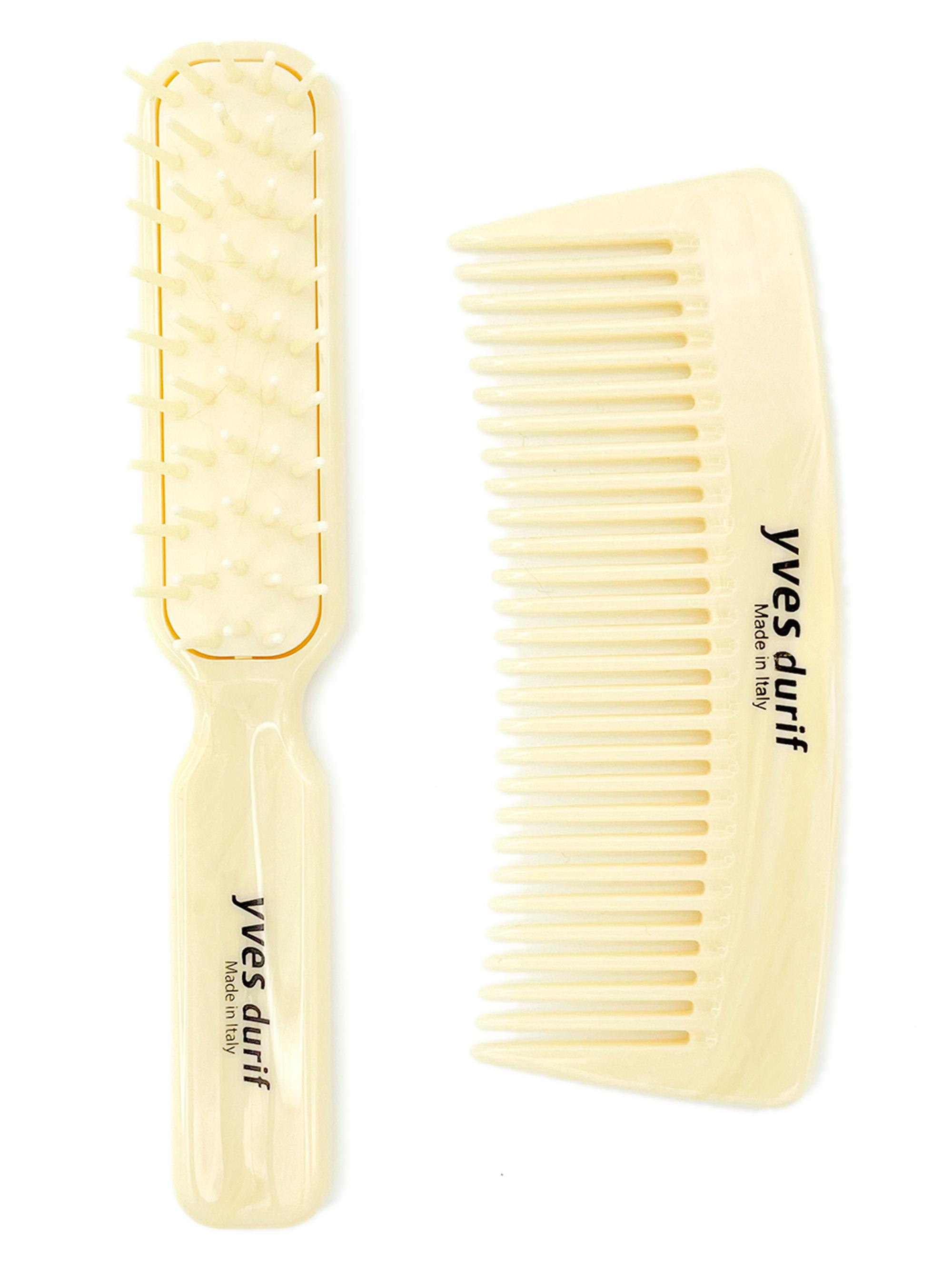 Yves Durif Women's Mini Brush & Comb Set