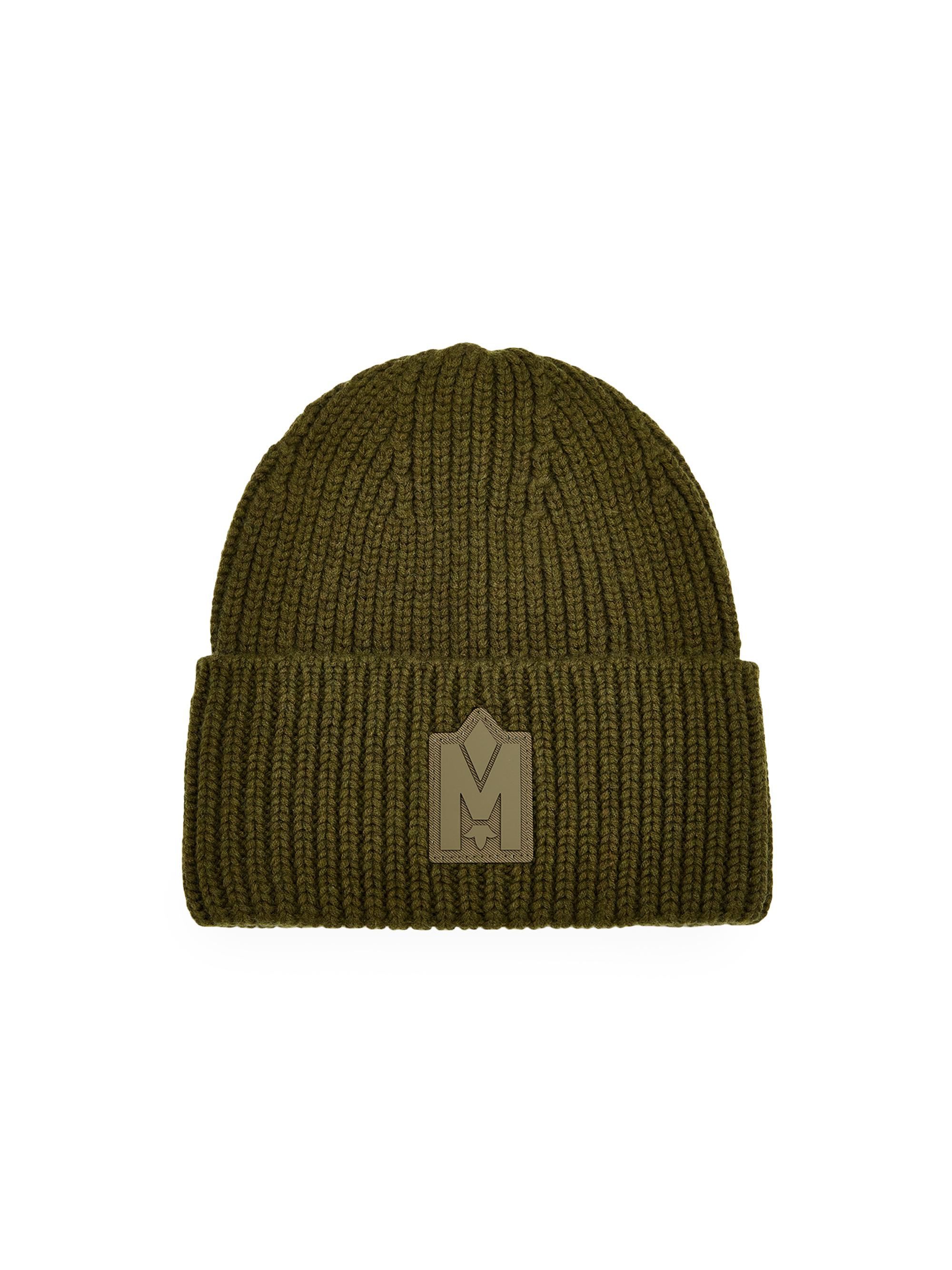 MM6 Maison Margiela Logo Patch Wool-Nylon Beanie | Saks Fifth Avenue