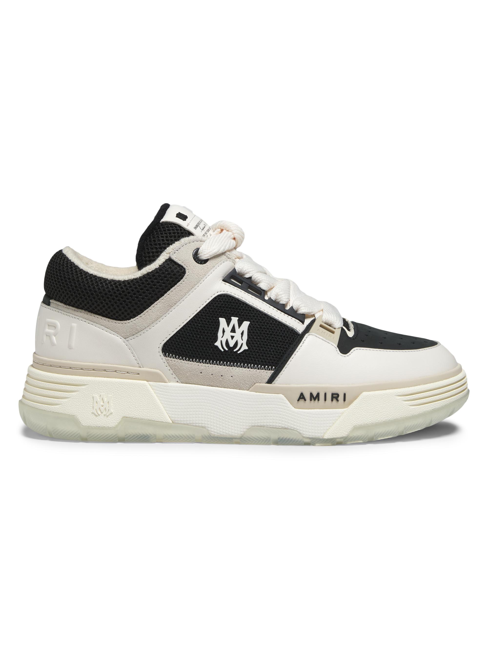 Amiri Men's MA-1 Low-Top Sneakers - Black White | Thumbnail 7