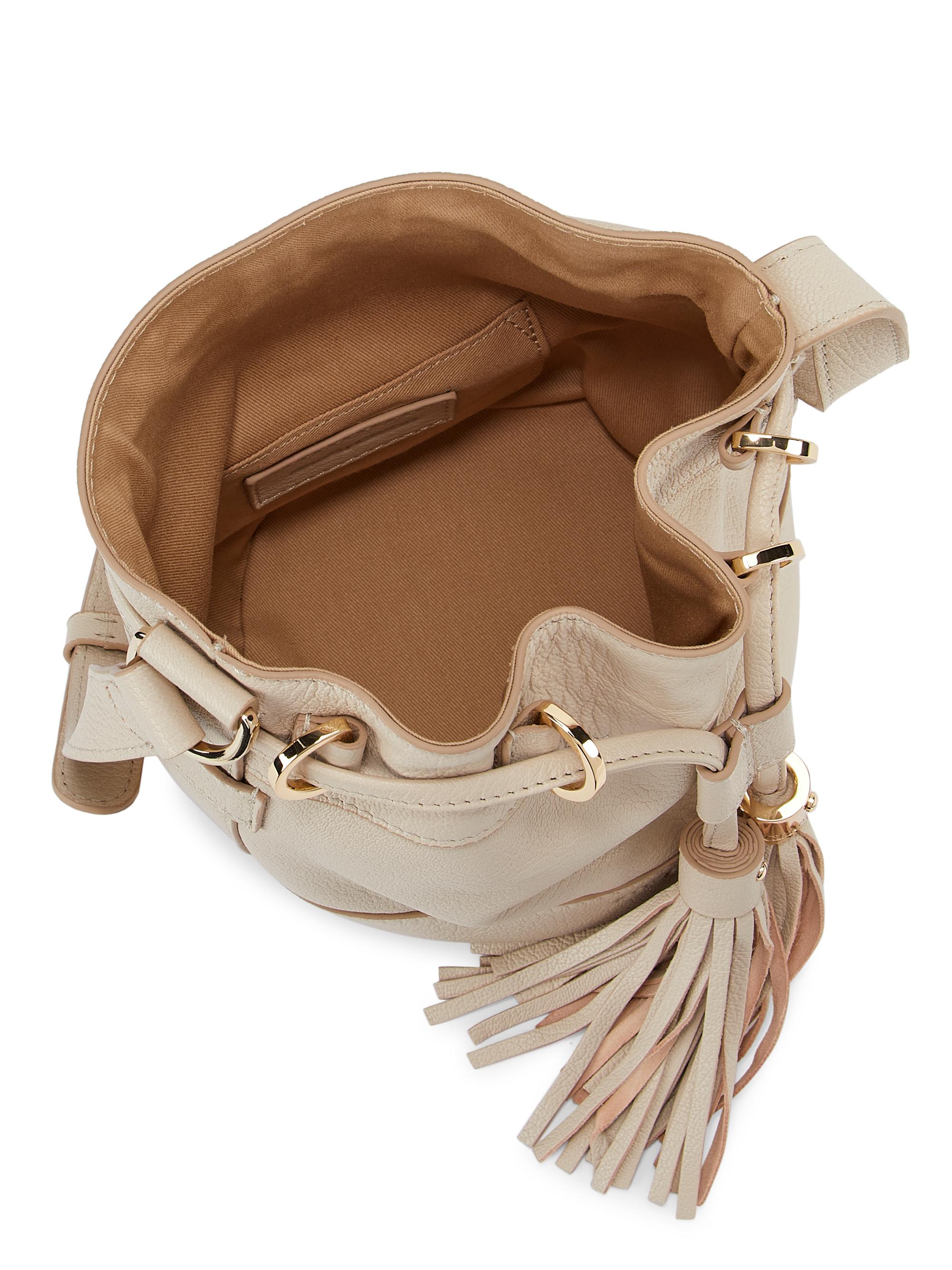 See by Chloé Small Vicki Leather Bucket Bag | Saks Fifth Avenue