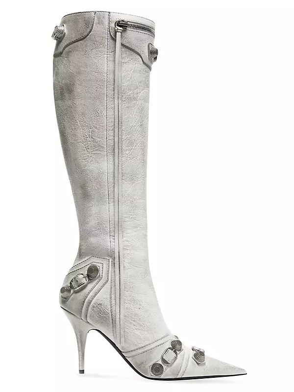 støn dramatiker kvælende Shop Balenciaga Cagole 90mm Boots Dirty Effect | Saks Fifth Avenue