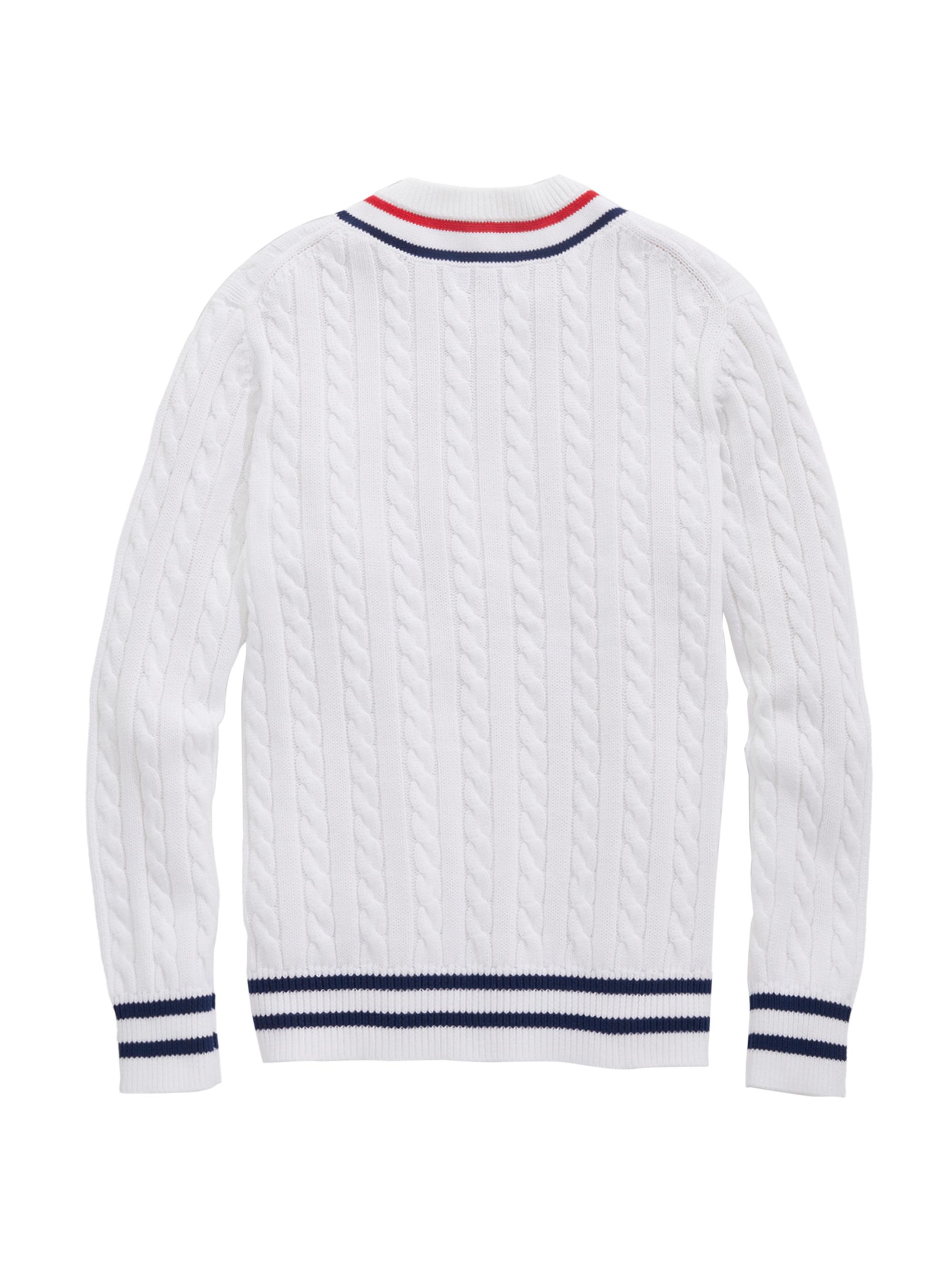 Vineyard Vines Men's Americana Long Sleeve Hoodie T-Shirt - Soft Cotton, Relaxed Fit, Self Cuffs & Hem