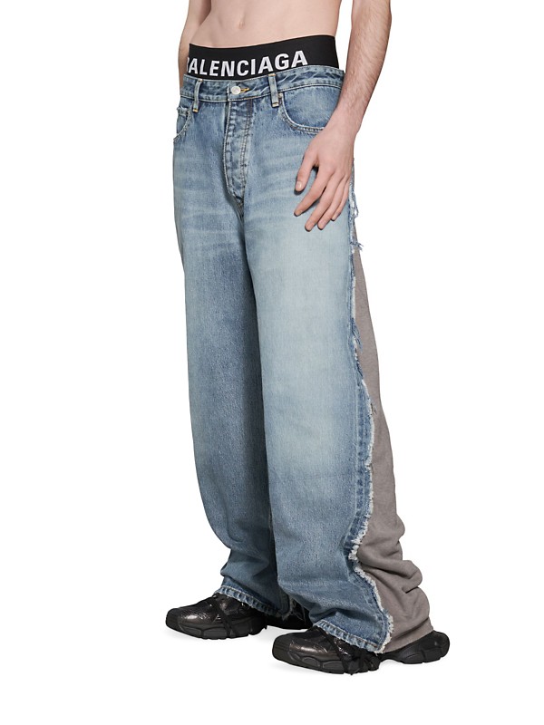 Shop Balenciaga Hybrid Baggy Pants | Saks Fifth Avenue Shop Balenciaga Hybrid Baggy Pants | Saks Fifth Avenue