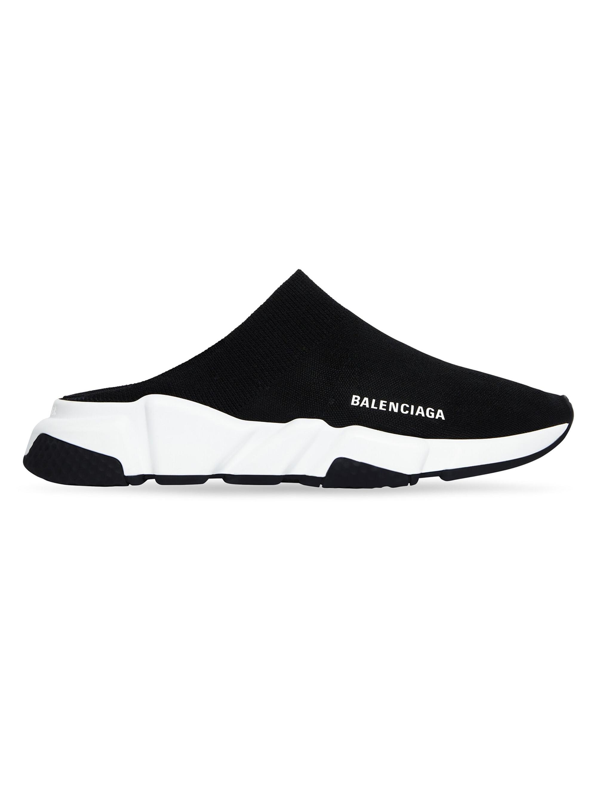 Balenciaga Speed Recycled Knit Mules | Saks Fifth Avenue display picture 2