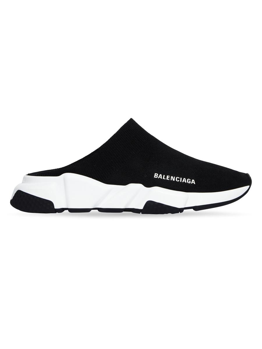 Balenciaga Speed Recycled Knit Mules | Saks Fifth Avenue