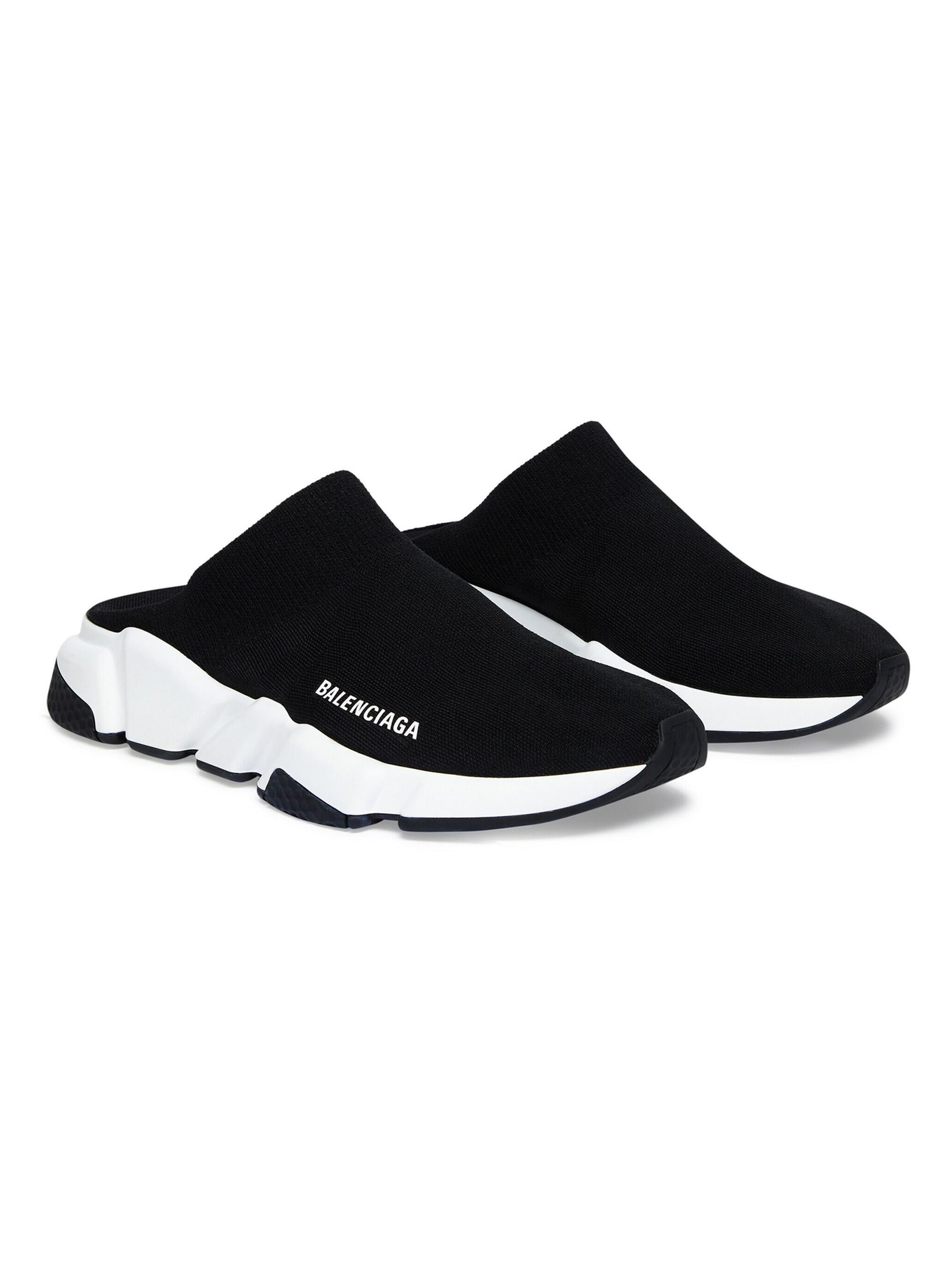 Balenciaga Women's Speed Recycled Knit Mules - Black