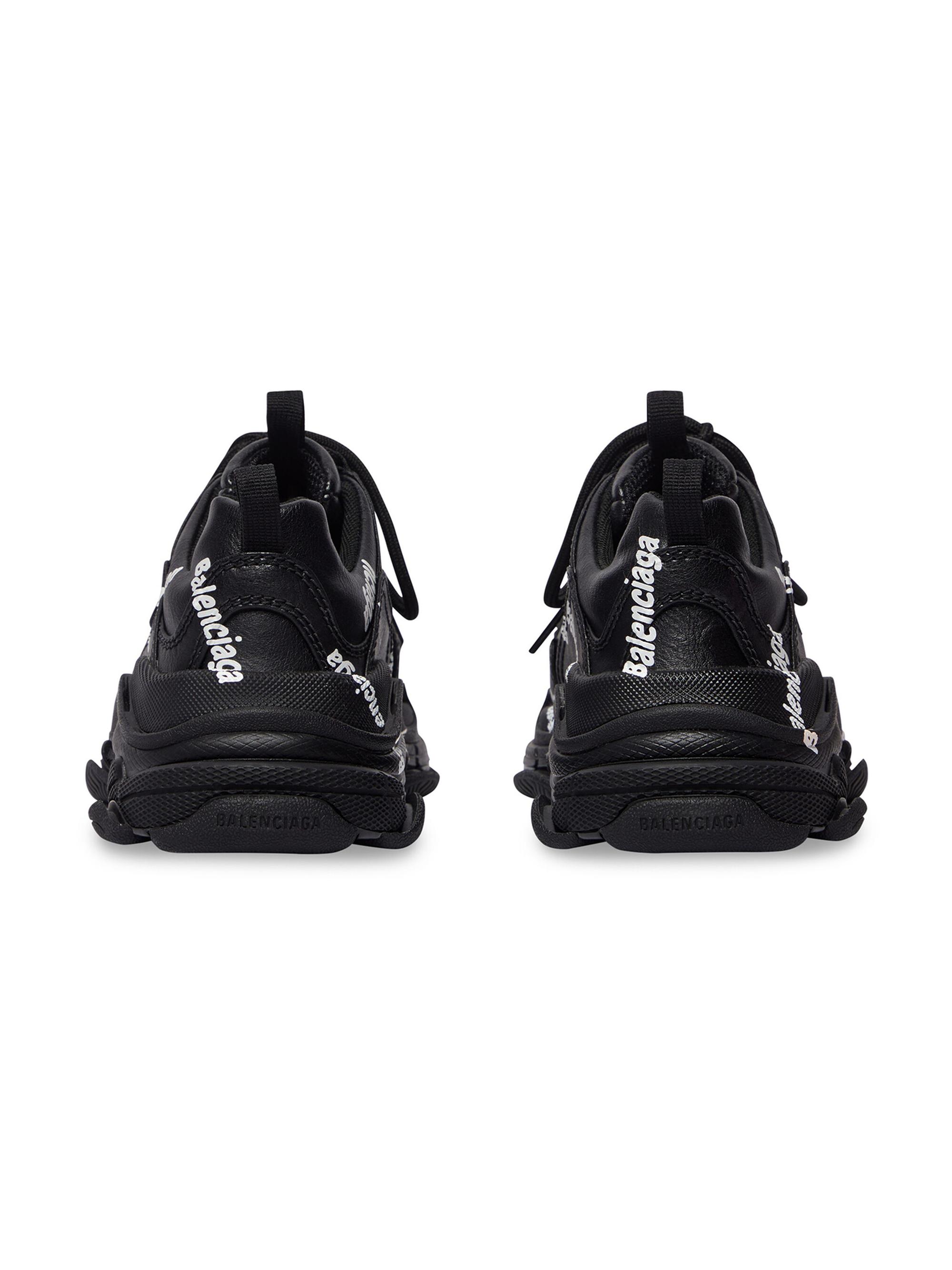 Balenciaga Kid's Triple S Logotype Sneakers | Saks Fifth Avenue