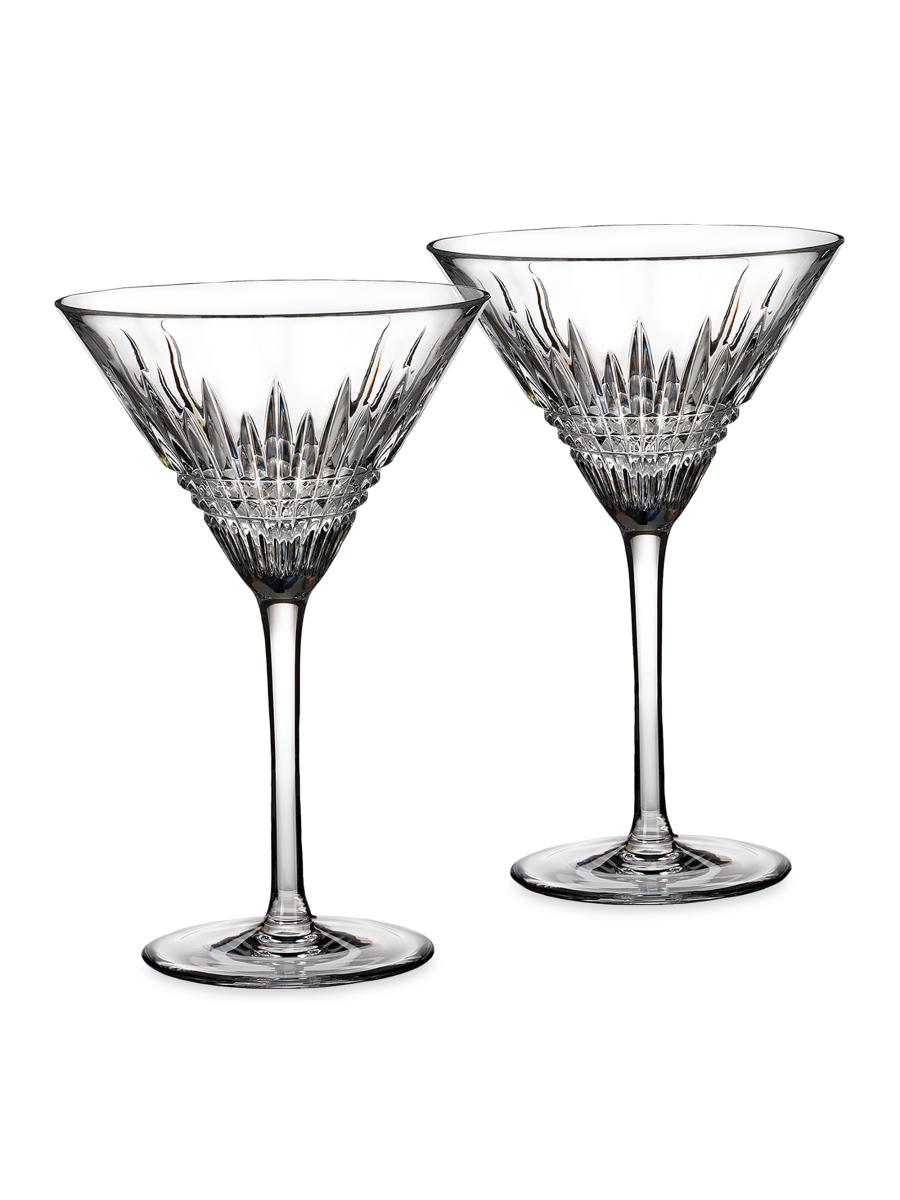 Waterford Lismore Diamond Martini Glasses | Saks Fifth Avenue