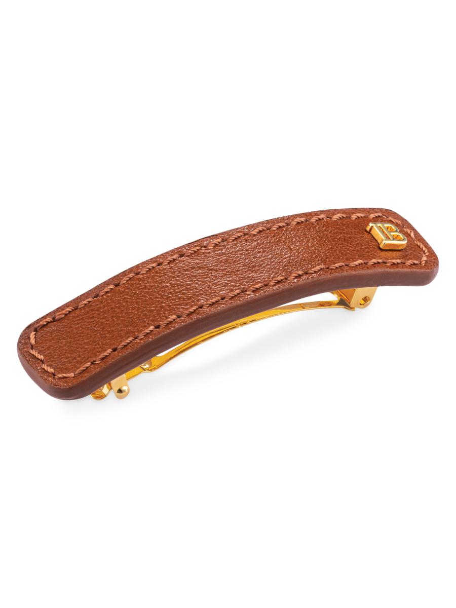 Balmain Hair Riviera Medium Leather Barrette | Saks Fifth Avenue