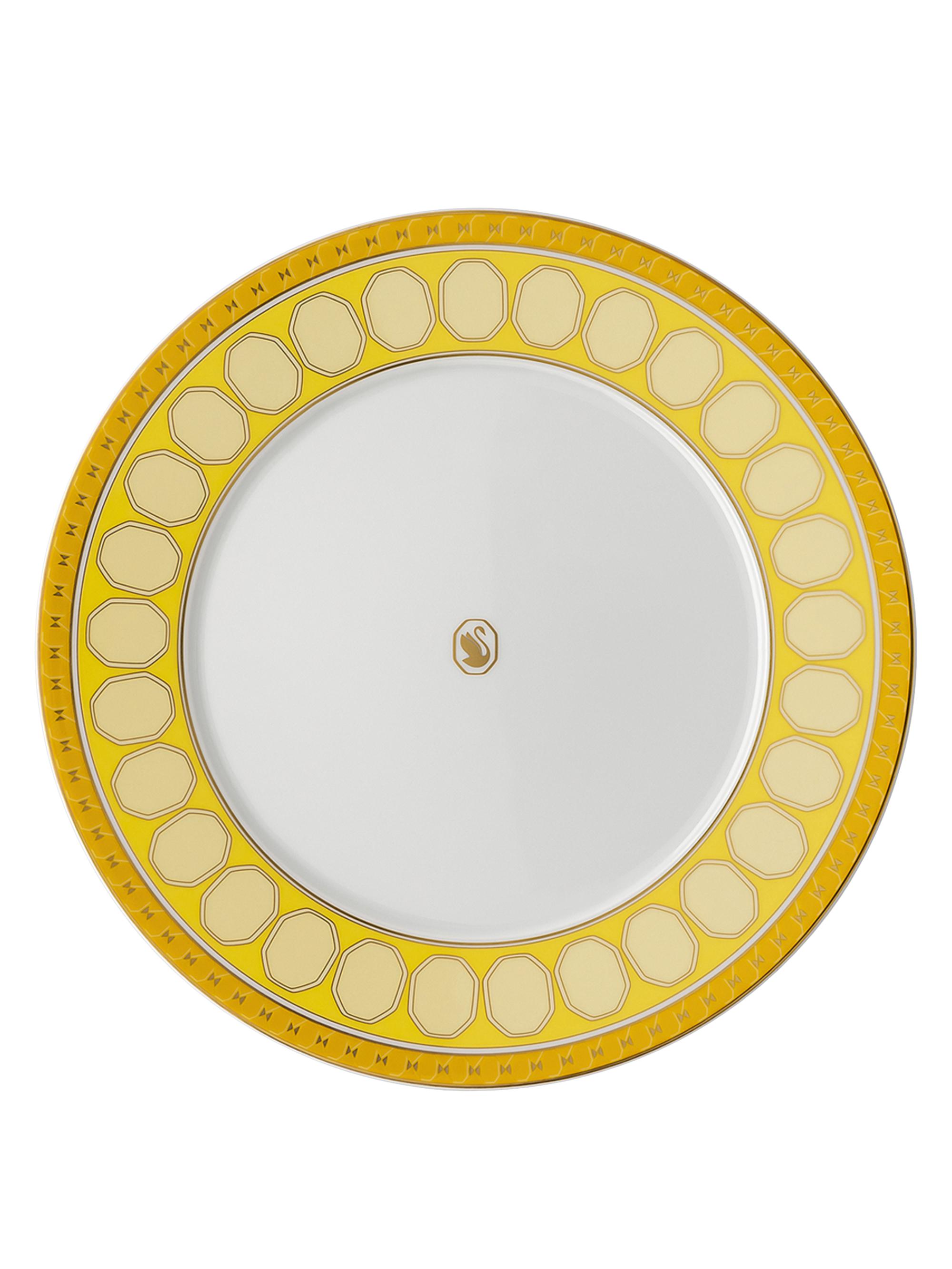 Rosenthal Swarovski x  Signum Salad/Dessert Plate - Yellow