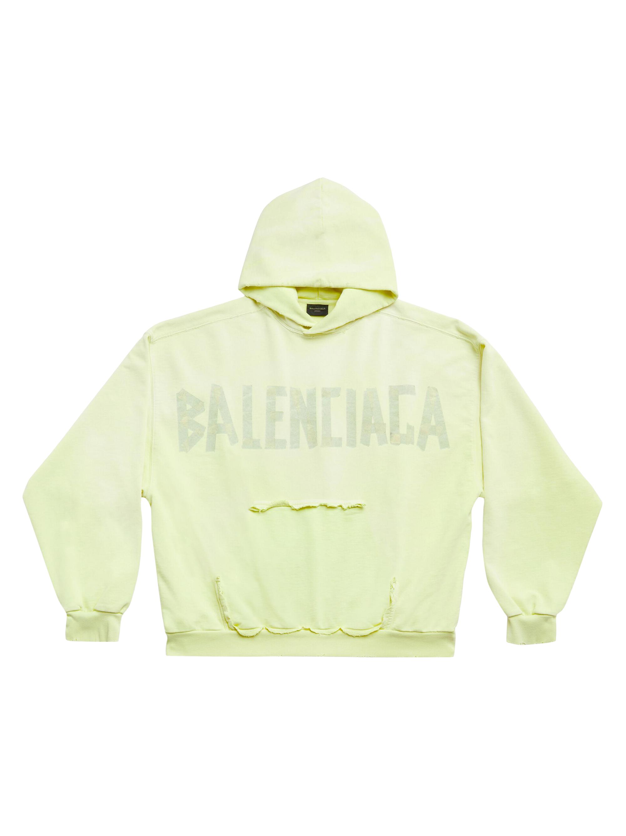 Balenciaga Tape Type Ripped Pocket Hoodie | Saks Fifth Avenue