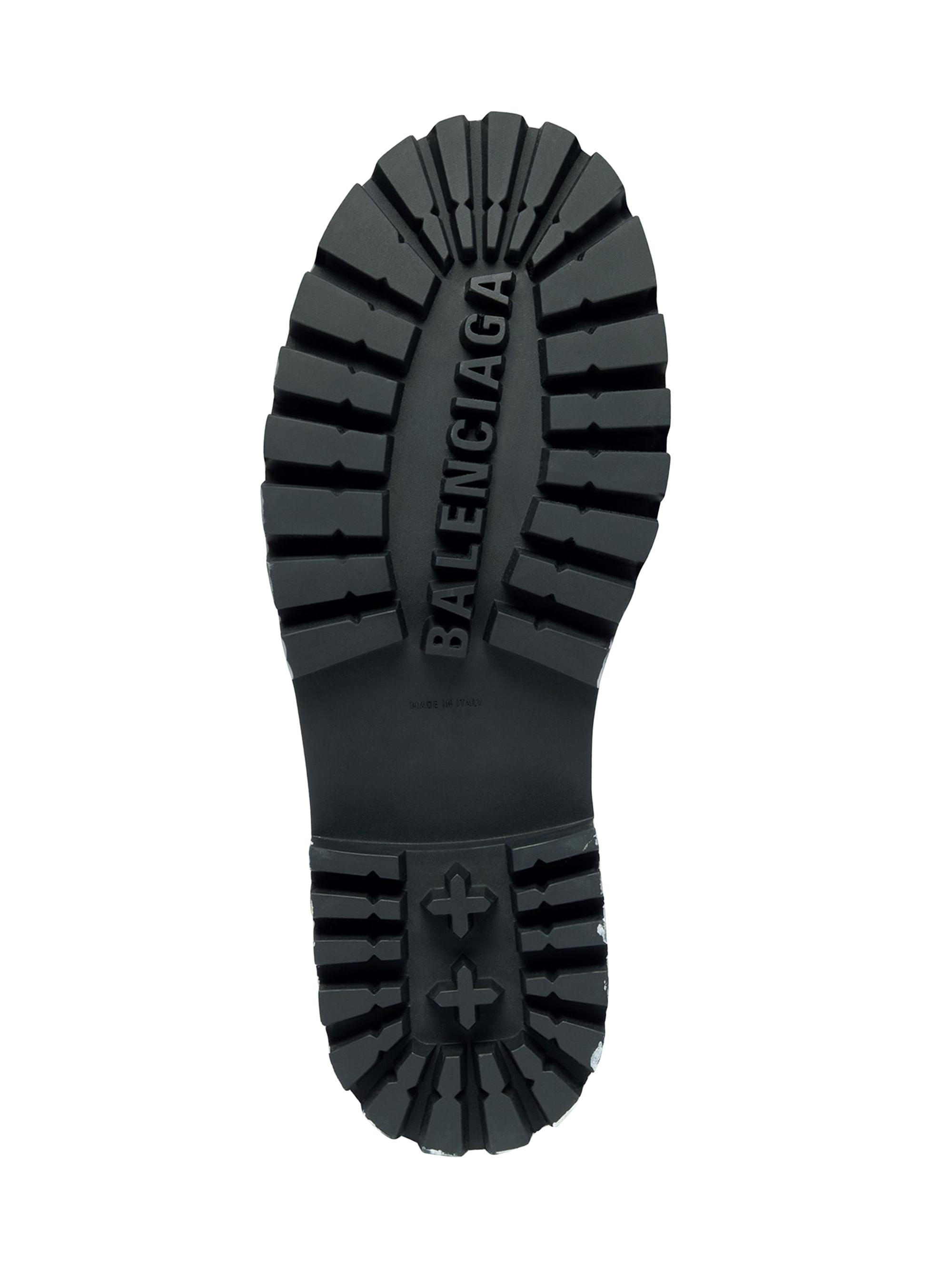 Balenciaga Strike 20mm Lace-Up Boots Sketch | Saks Fifth Avenue