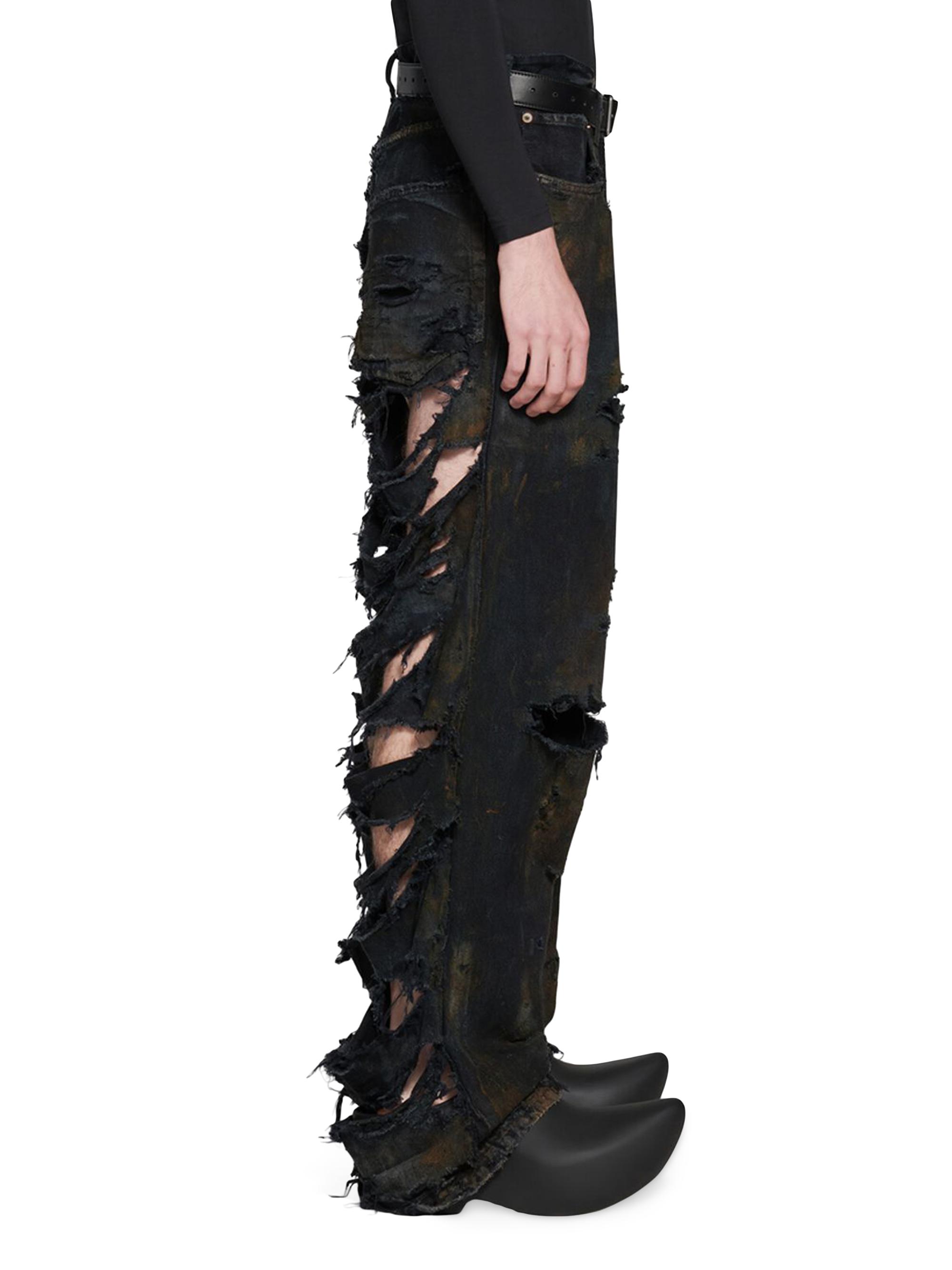 Balenciaga Super Destroyed Baggy Jeans | Saks Fifth Avenue