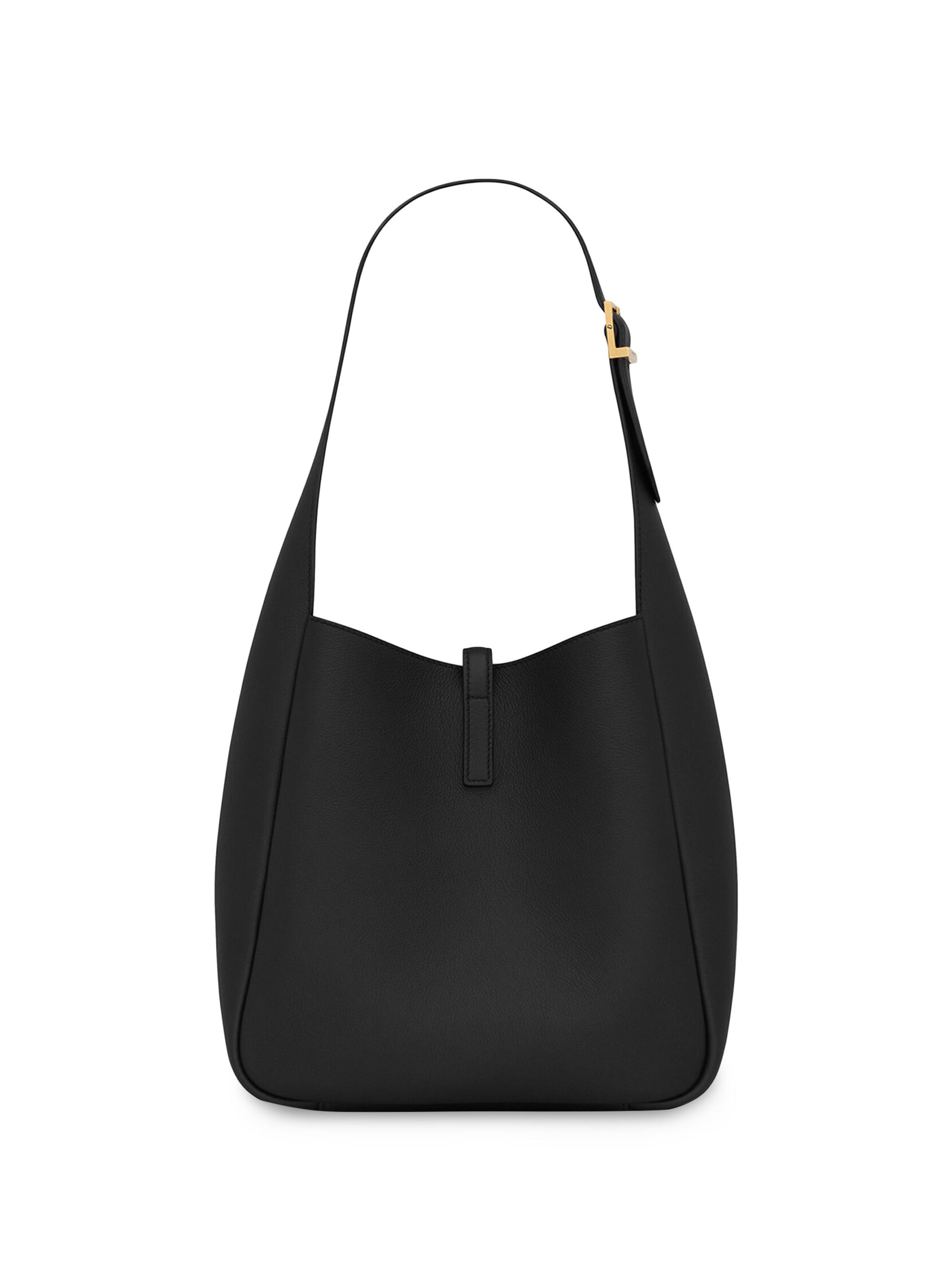 Saint Laurent Le 5 à 7 Supple Small Shoulder Bag in Grained