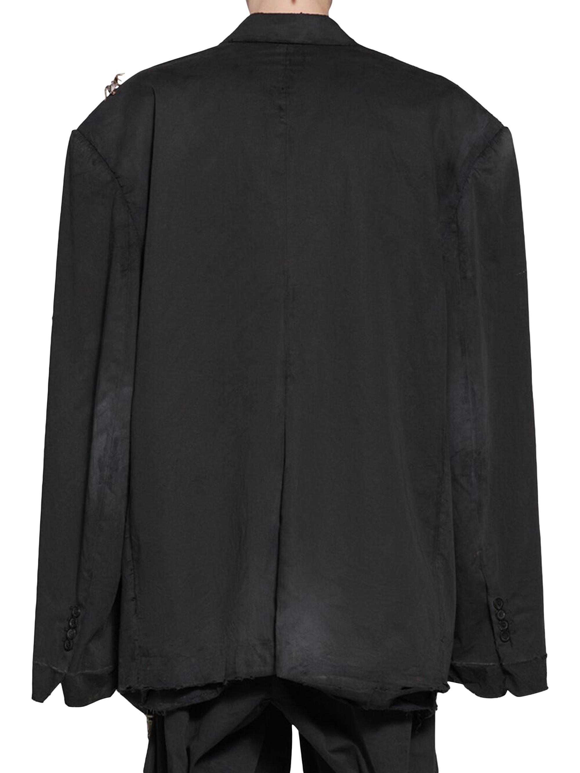 ジャケット・アウター BALENCIAGA Tailored shirts Men's Standard Tailored Jacket in New Black | Balenciaga US