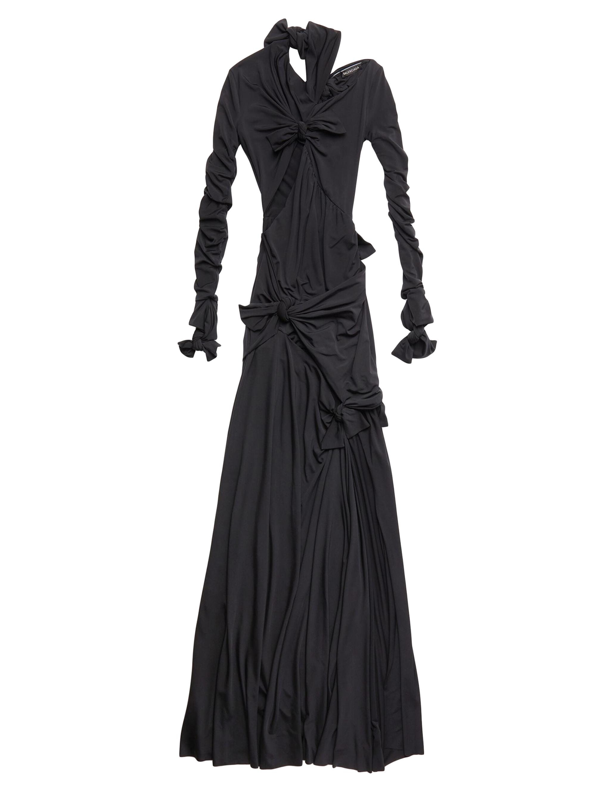 Balenciaga Women's Knot Gown - Black