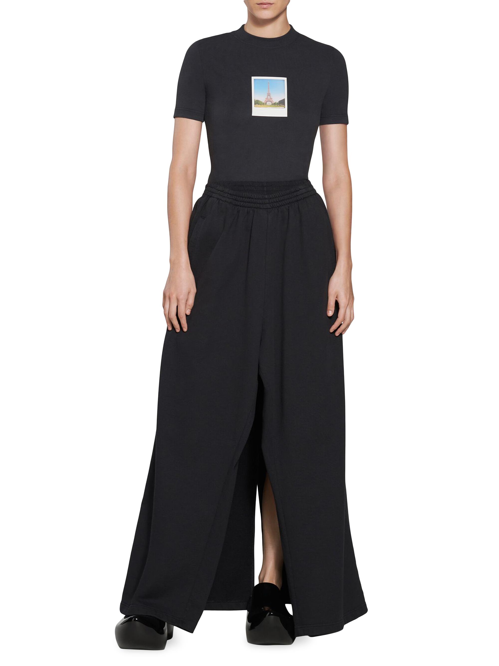 Balenciaga Paris By Day Tight T-Shirt Small Fit | Saks Fifth Avenue