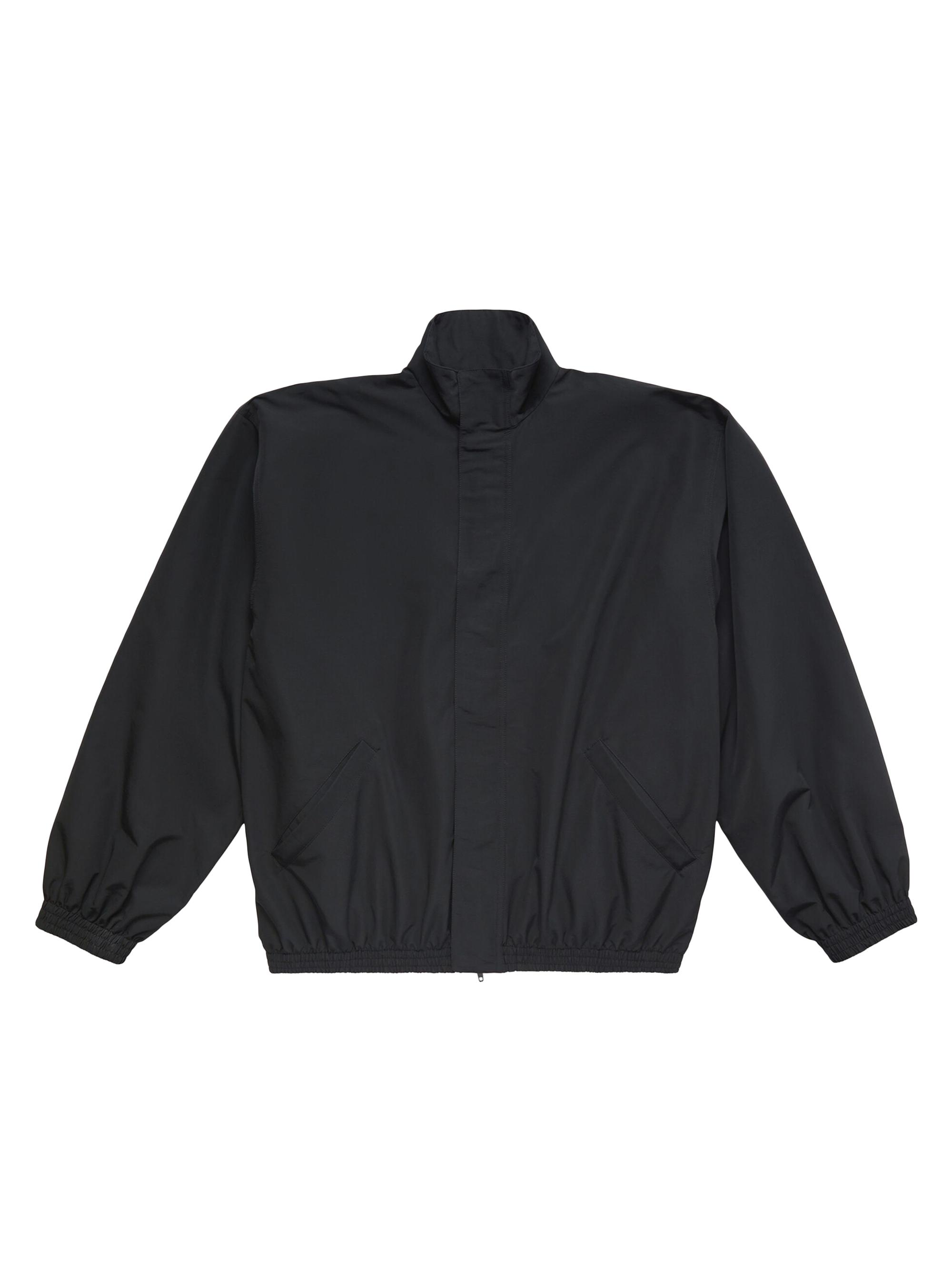 Balenciaga Men's Minimal Tracksuit Jacket - Black