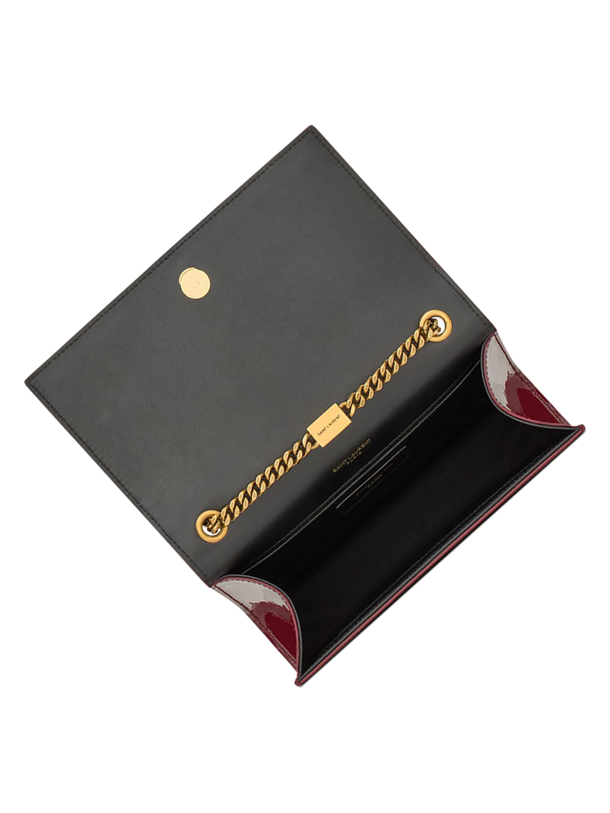 Saint Laurent Kate Small in Patent Leather | Saks Fifth Avenue