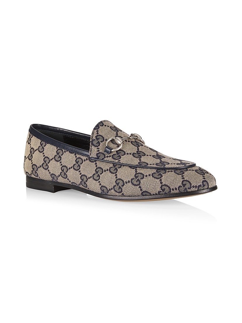 Shop Gucci Jordan GG Monogram Horsebit Loafers | Saks Fifth Shop Gucci Jordan GG Monogram Horsebit Loafers | Saks Fifth