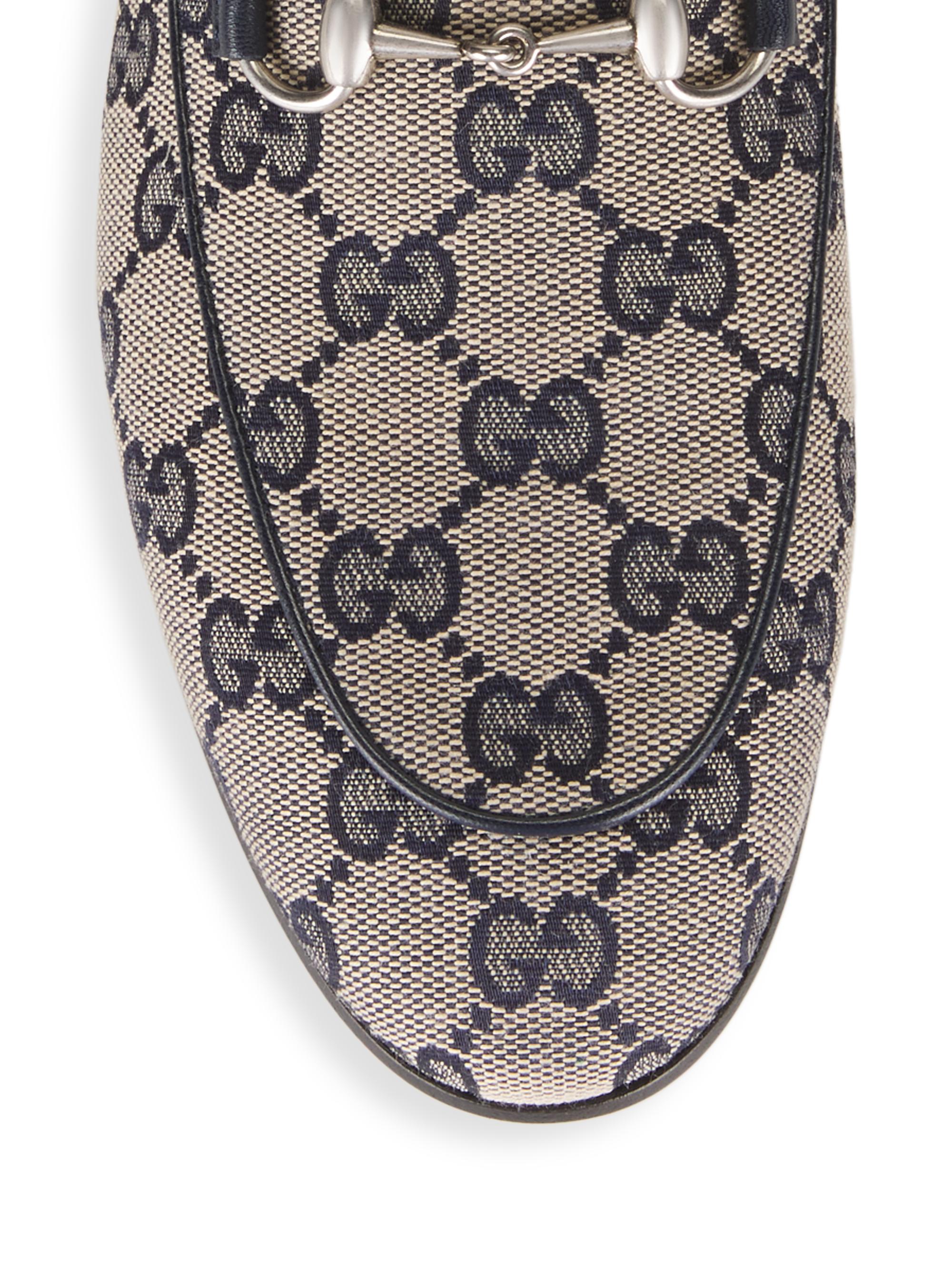 Gucci Jordan GG Monogram Horsebit Loafers Saks Fifth Avenue