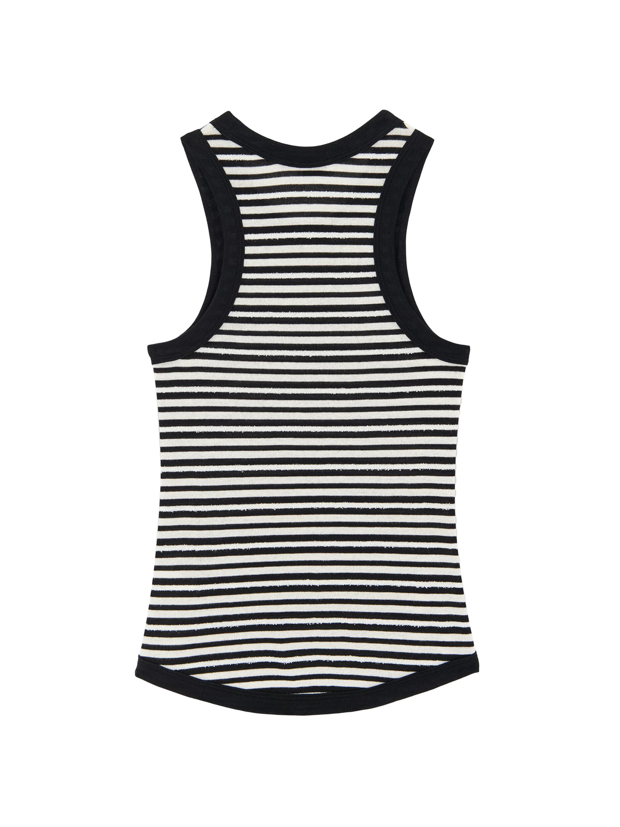 トップス 2012 SAINT LAURENT PARIS Snake tank top Saint Laurent Cassandre Tank Top | Saks Fifth Avenue