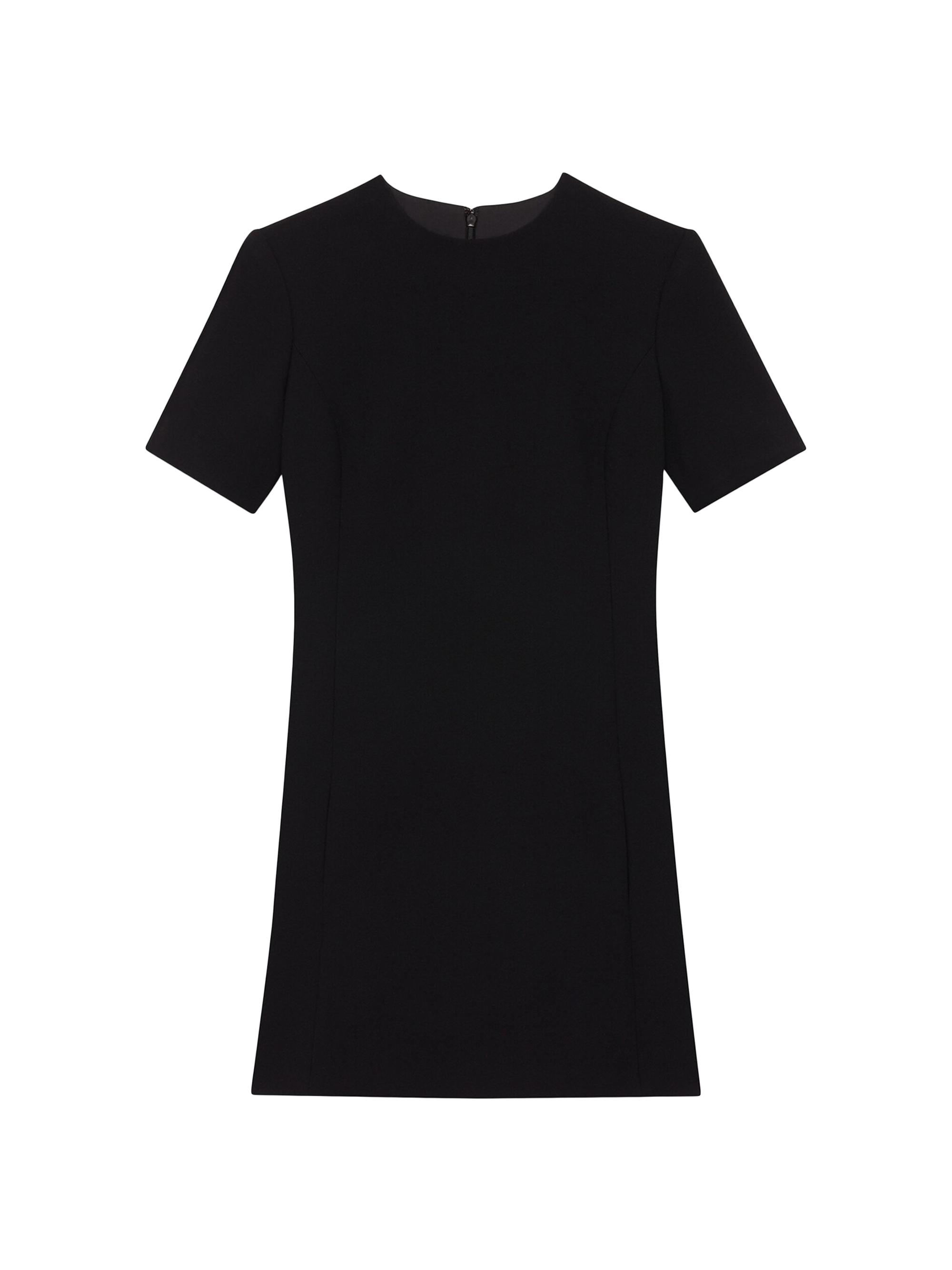 Saint Laurent Women's Dress in Double Sablé - Black