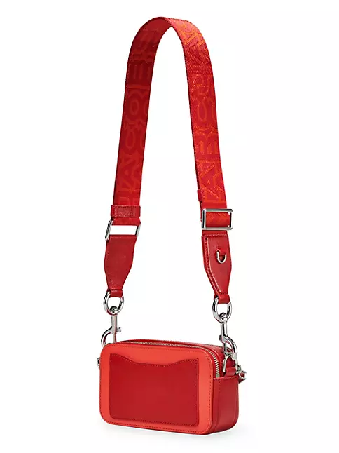 The Snapshot Leather Crossbody Bag