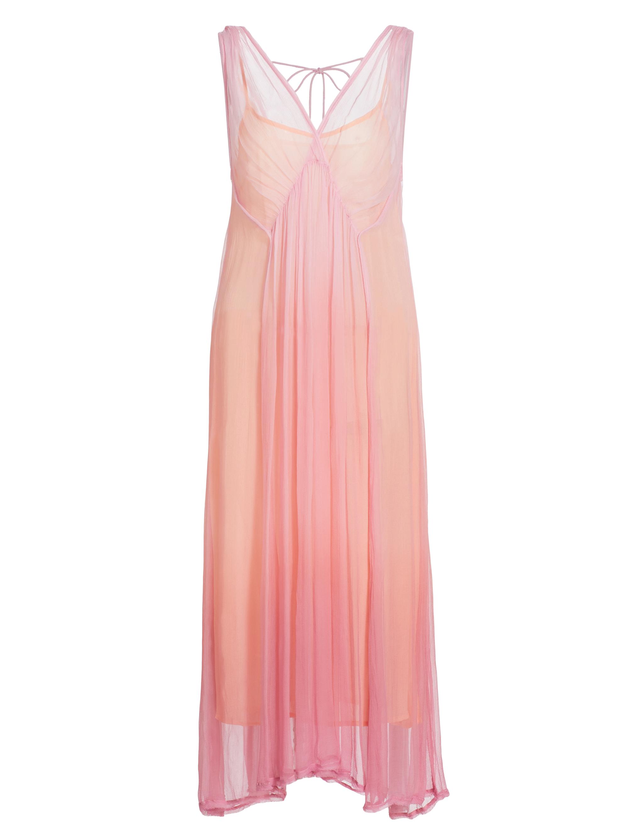 Maria Cher Women's Alumine Maren Chiffon Maxi Dress - Pink