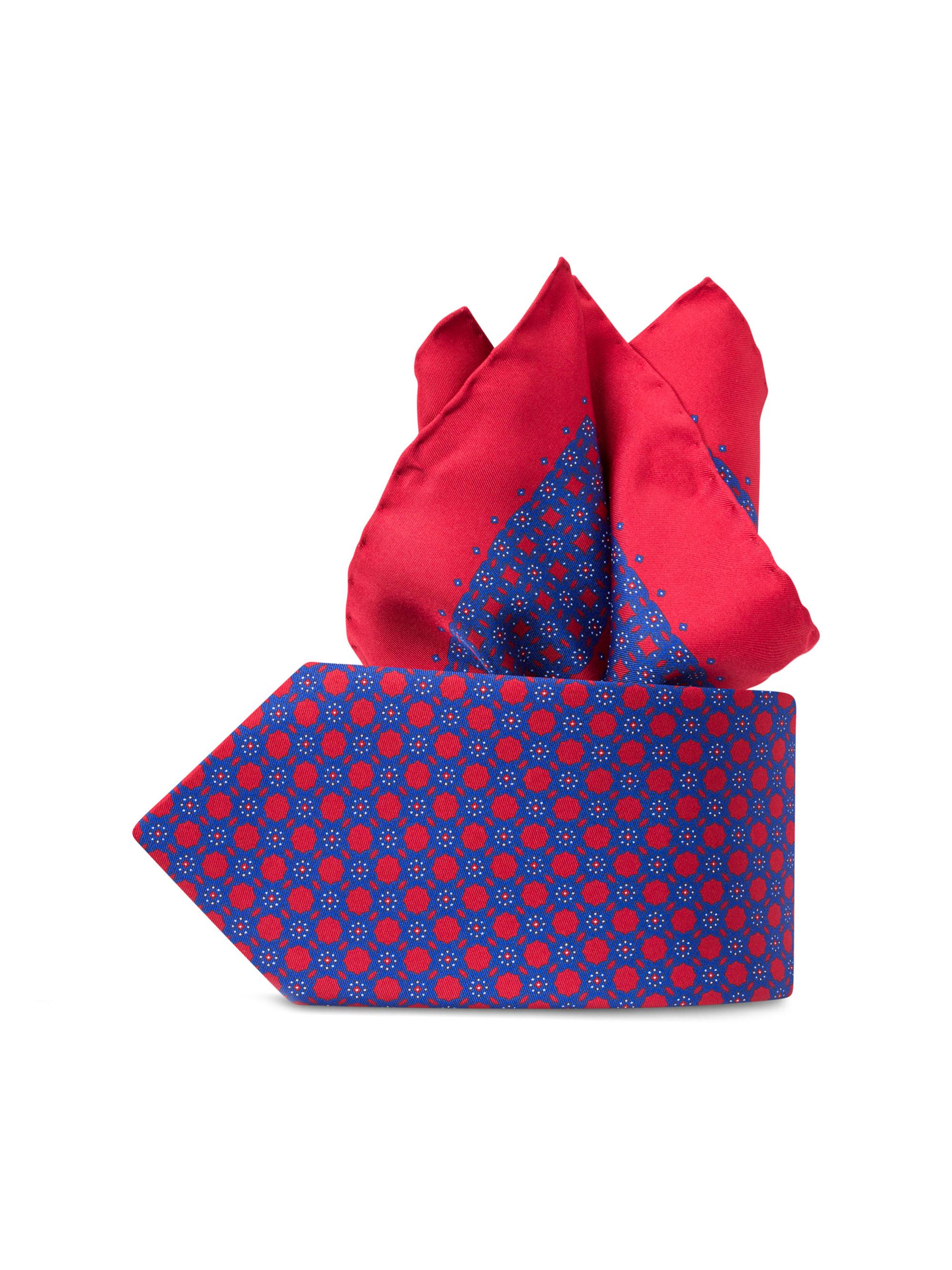 Stefano Ricci Men's Luxury Printed Silk Tie Set - Pink