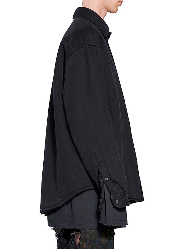 Shop Balenciaga Padded Shirt Large Fit | Saks Fifth Avenue Shop Balenciaga Padded Shirt Large Fit | Saks Fifth Avenue