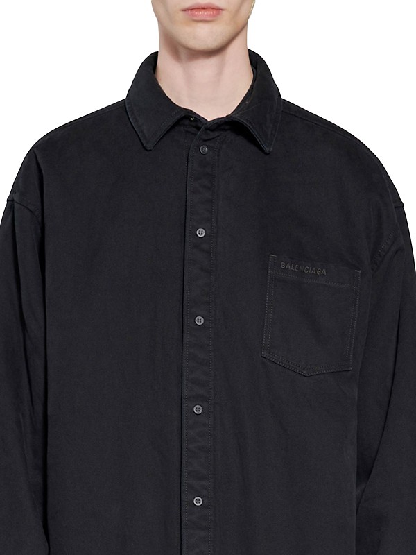 Shop Balenciaga Padded Shirt Large Fit | Saks Fifth Avenue Shop Balenciaga Padded Shirt Large Fit | Saks Fifth Avenue