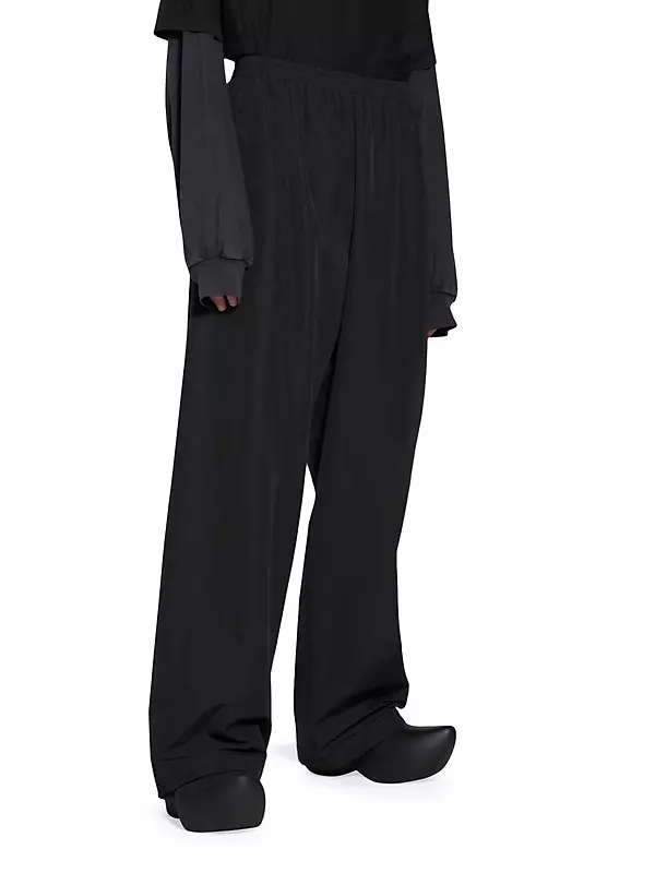 Minimal Tracksuit Pants in Black
