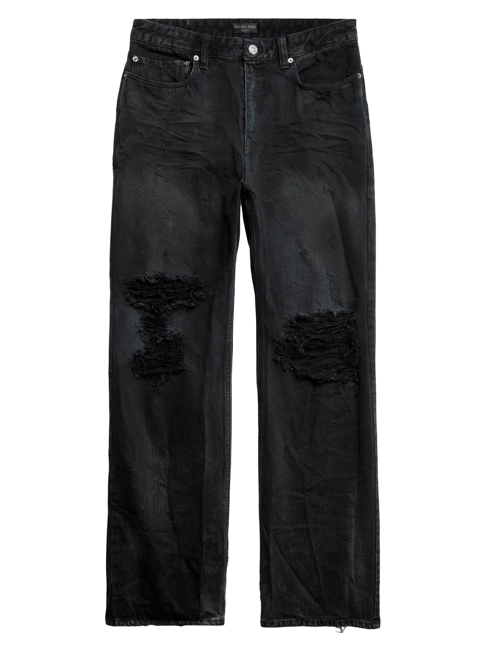 Balenciaga Ripped Pants | Saks Fifth Avenue