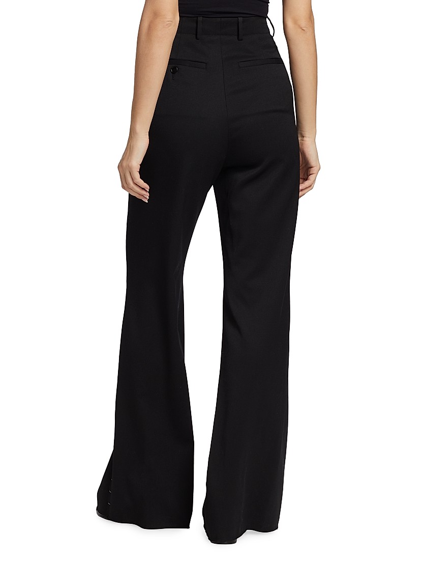 Shop MM6 Maison Margiela High-Rise Flare Pants | Saks Fifth Shop MM6 Maison Margiela High-Rise Flare Pants | Saks Fifth