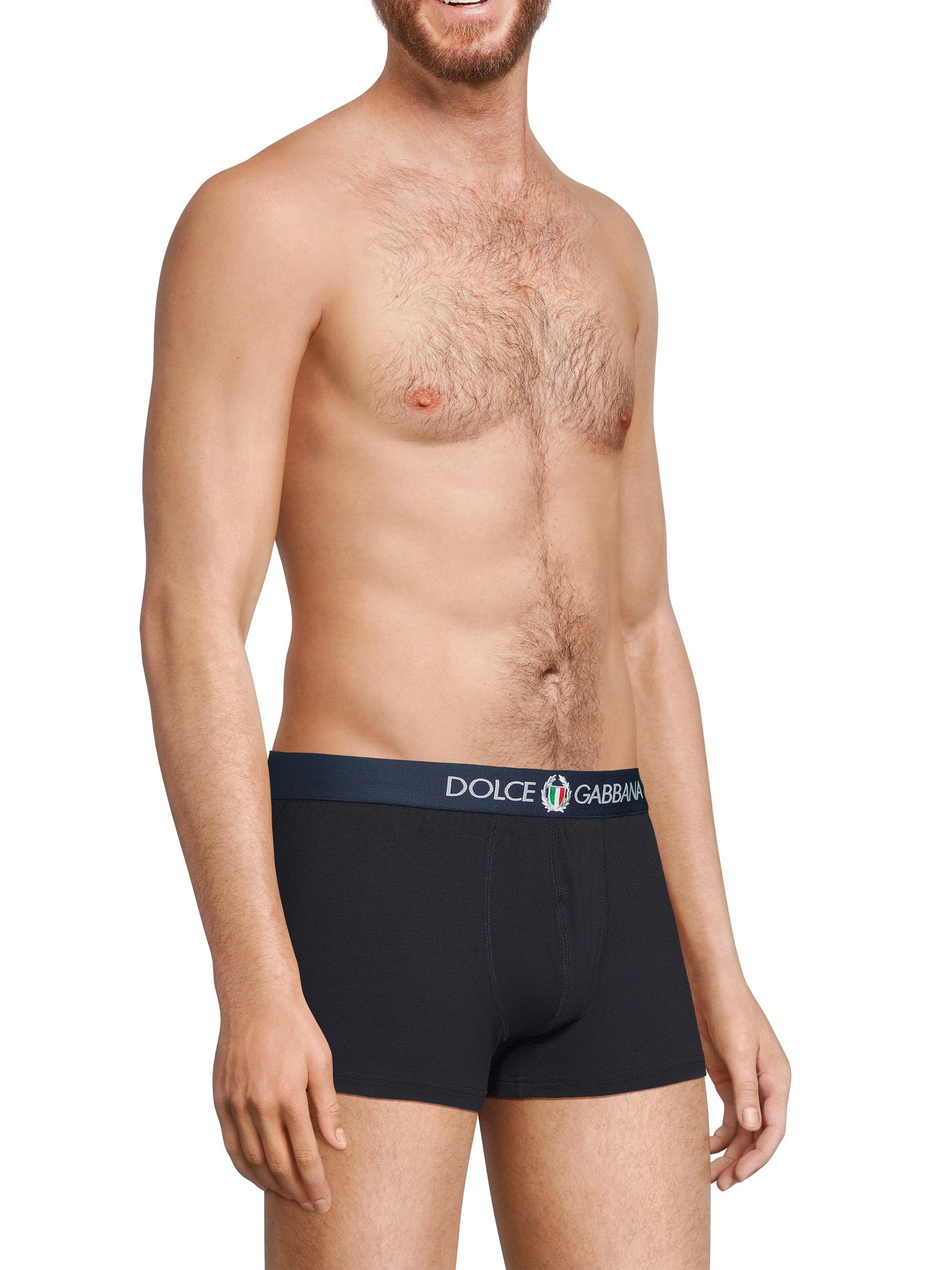 Logo Cotton Boxer Briefs