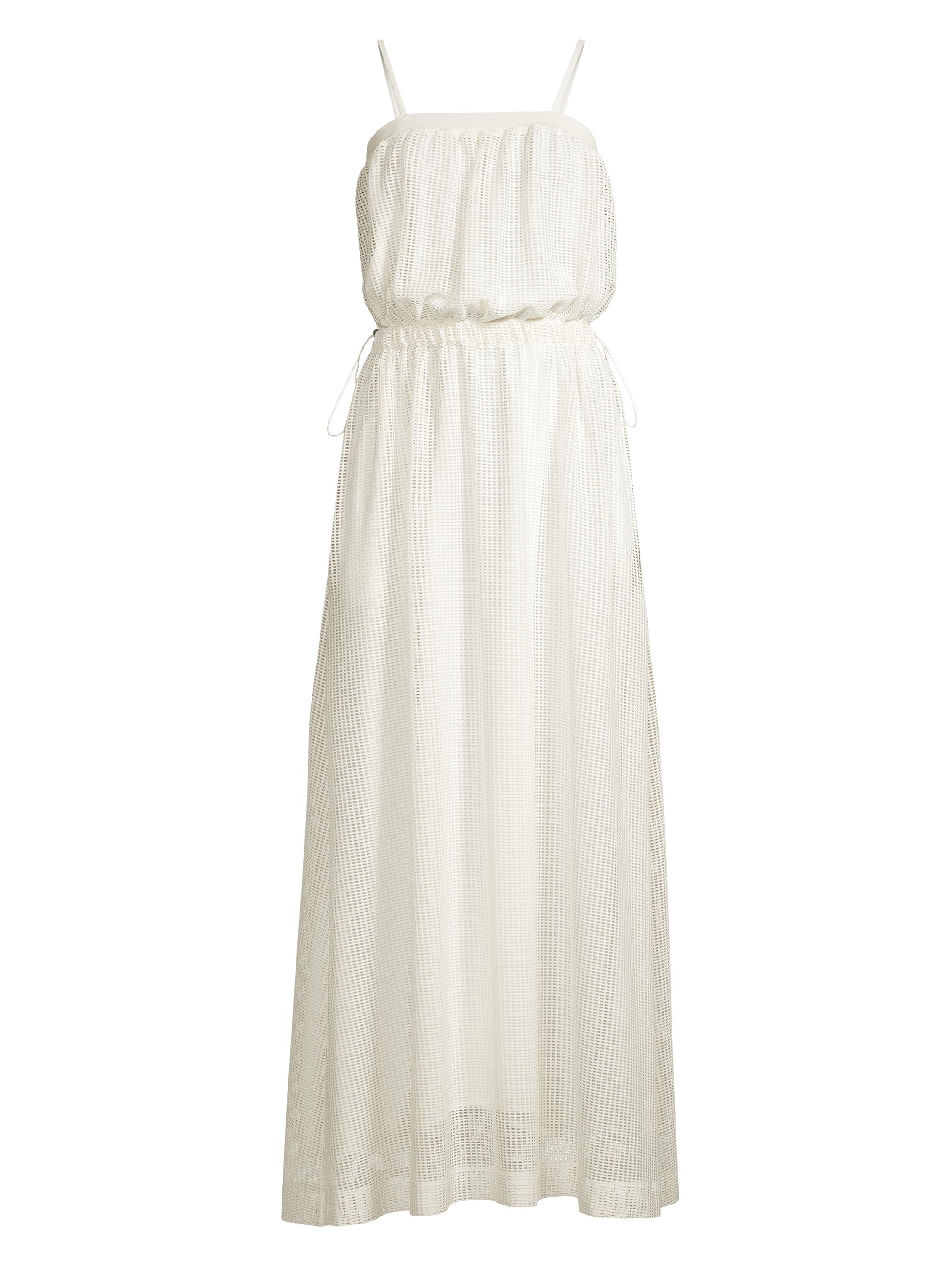 Philosophy di Lorenzo Serafini Inox Cotton Jacquard Halter Dress