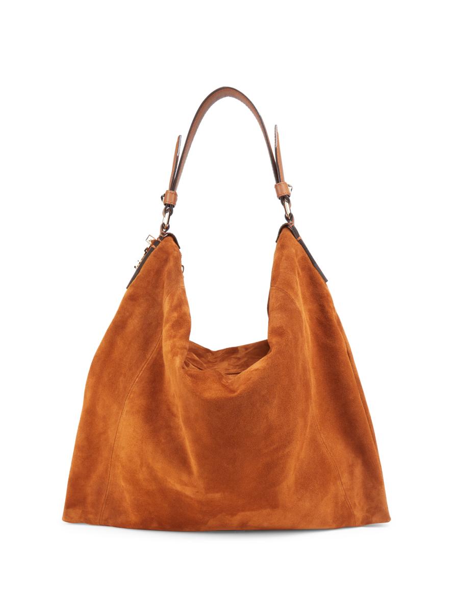 Jimmy Choo Women's Ana Suede Hobo Bag