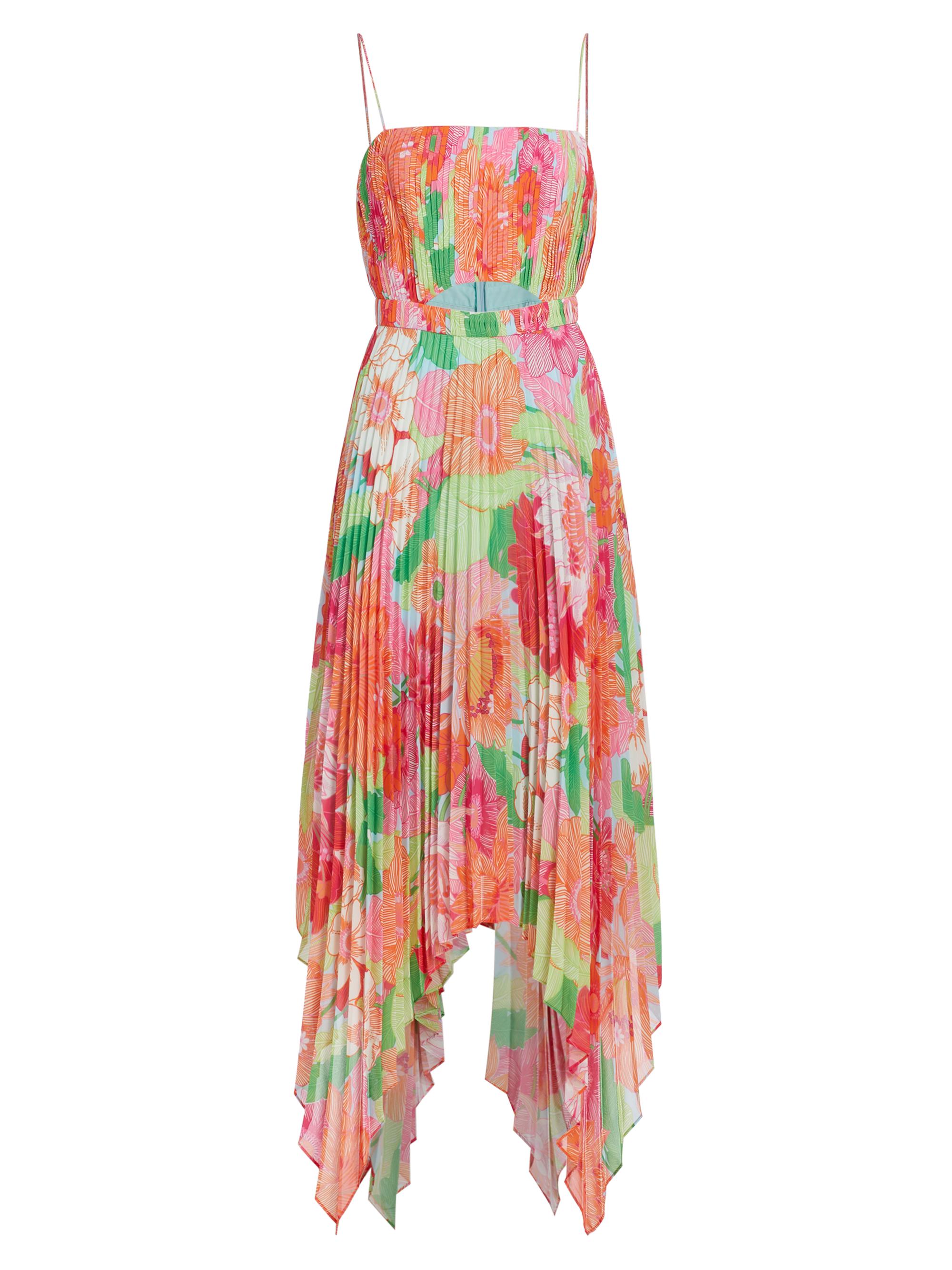 Amur Daniella Printed Midi-Dress | Saks Fifth Avenue