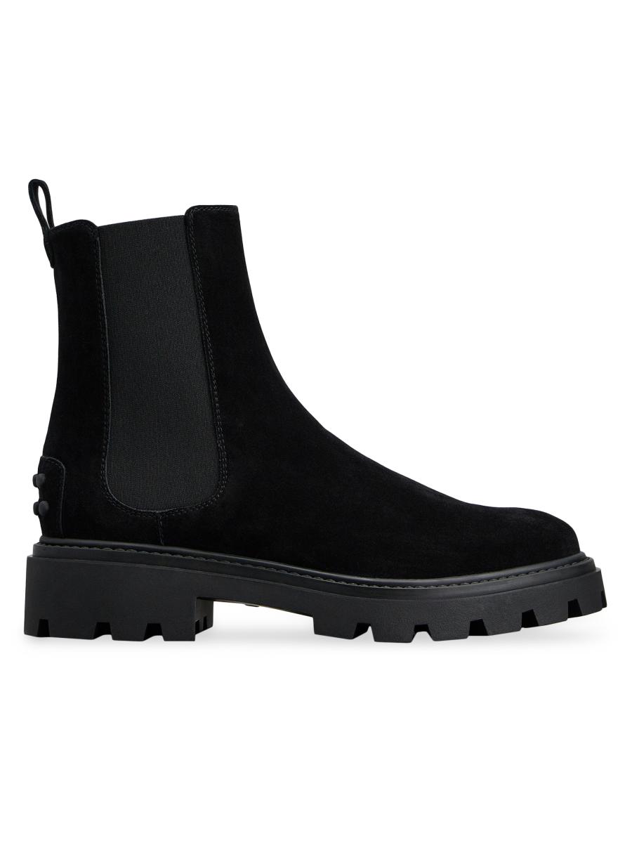 Tod's Gomma Suede Chelsea Boots | Saks Fifth Avenue