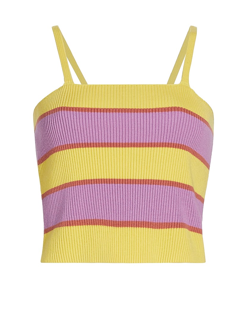 Shop Mother The Tube Colorblocked Tank | Saks Fifth Avenue Shop Mother The Tube Colorblocked Tank | Saks Fifth Avenue