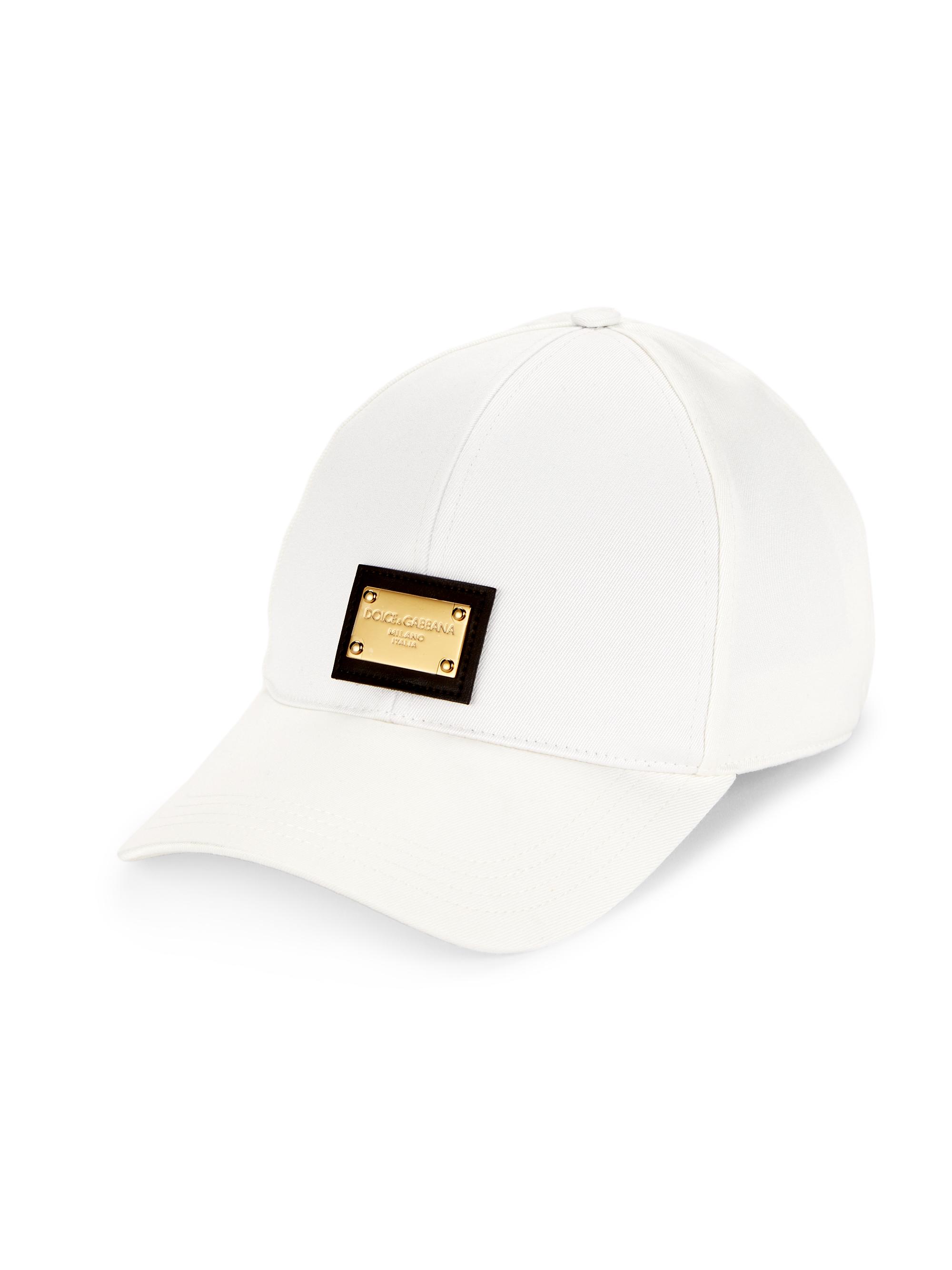 Dolce & Gabbana Women's Logo Baseball Cap - Bianco
