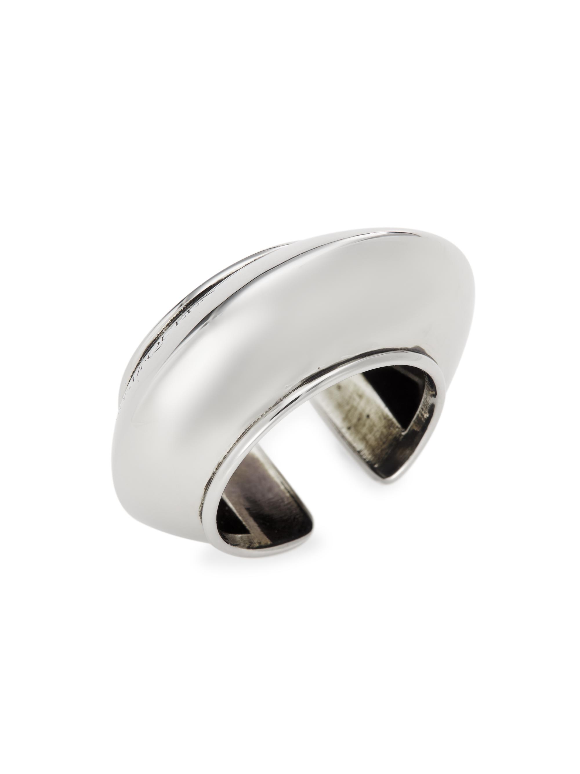 McQueen Men's Gaze Earcuff - Silver