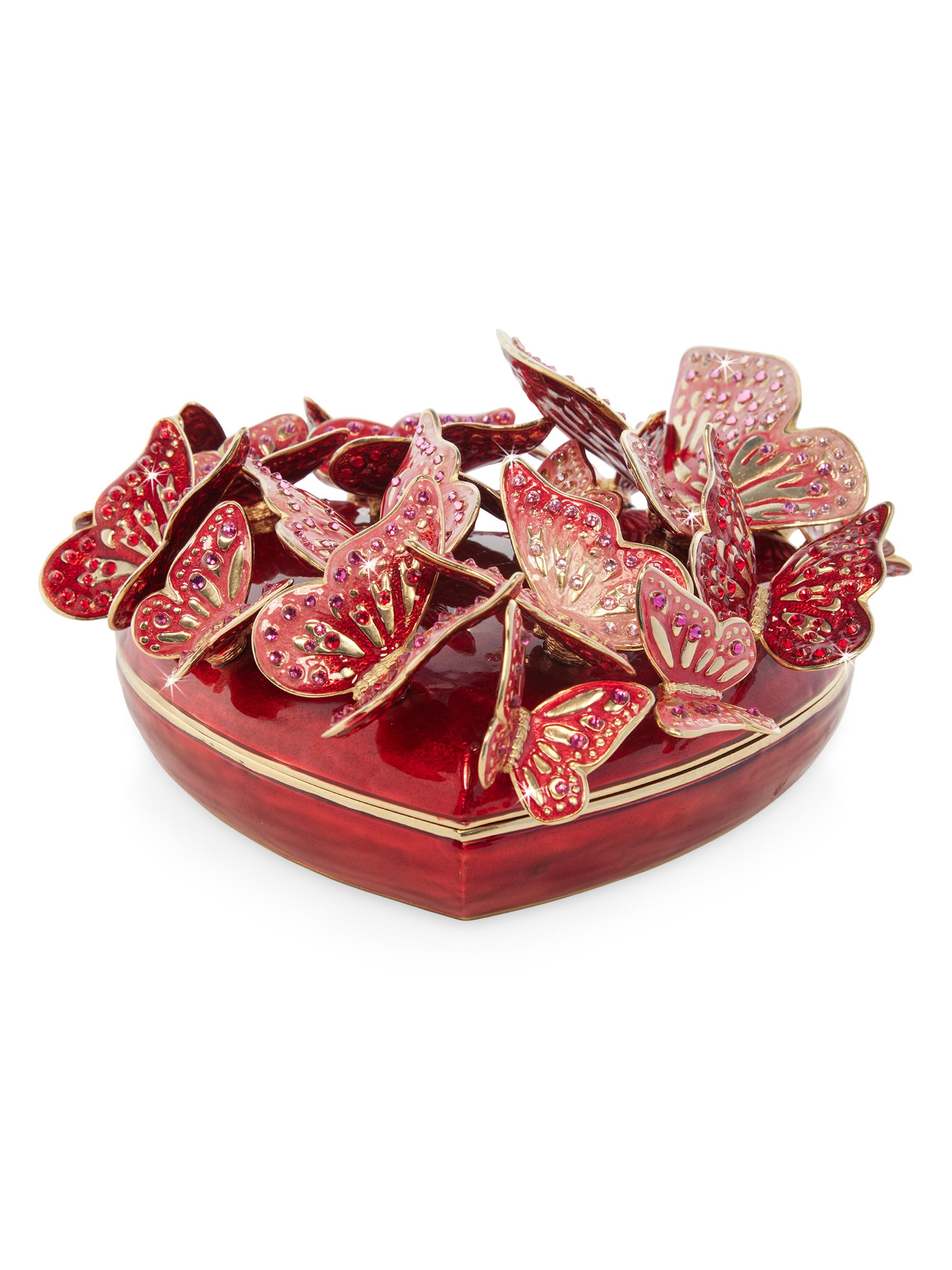 Jay Strongwater Valentine's Heart Box