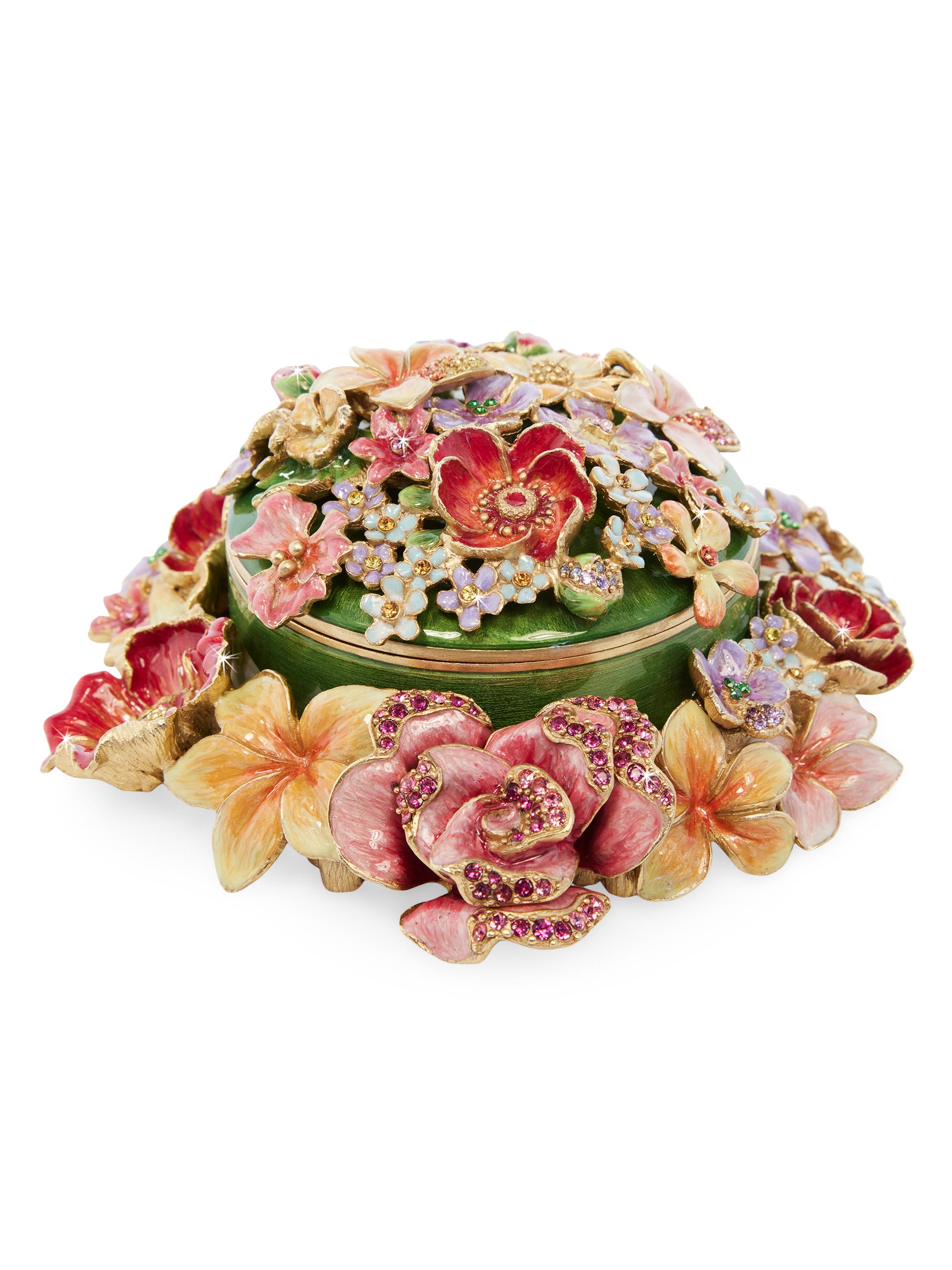 Jay Strongwater Flora & Fauna Bouquet Box