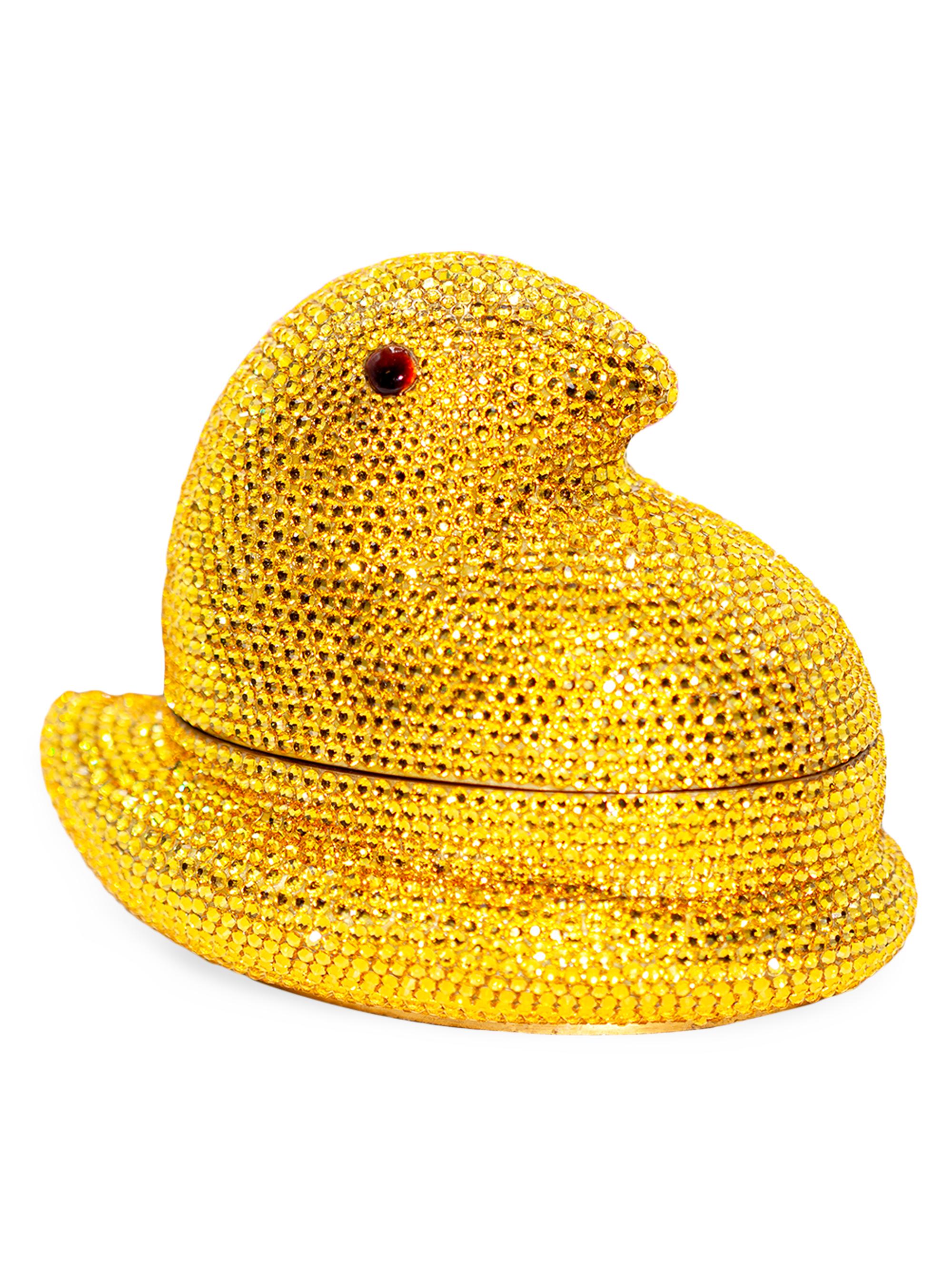 Jay Strongwater X Peeps Rock Box - Yellow