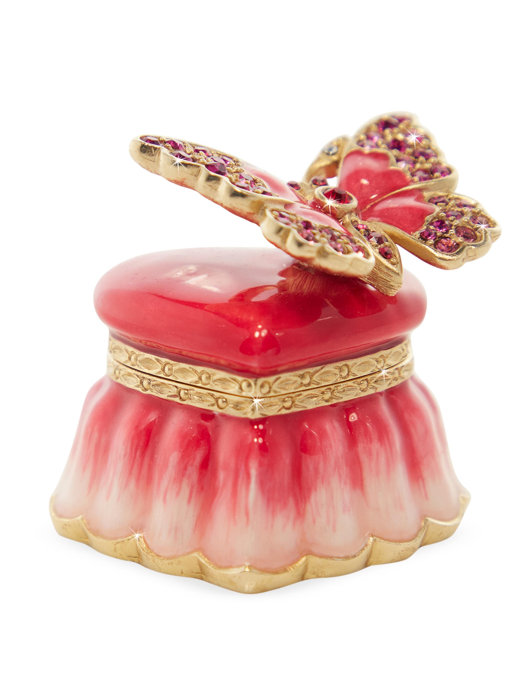 Jay Strongwater Valentine's Mini Heart Box